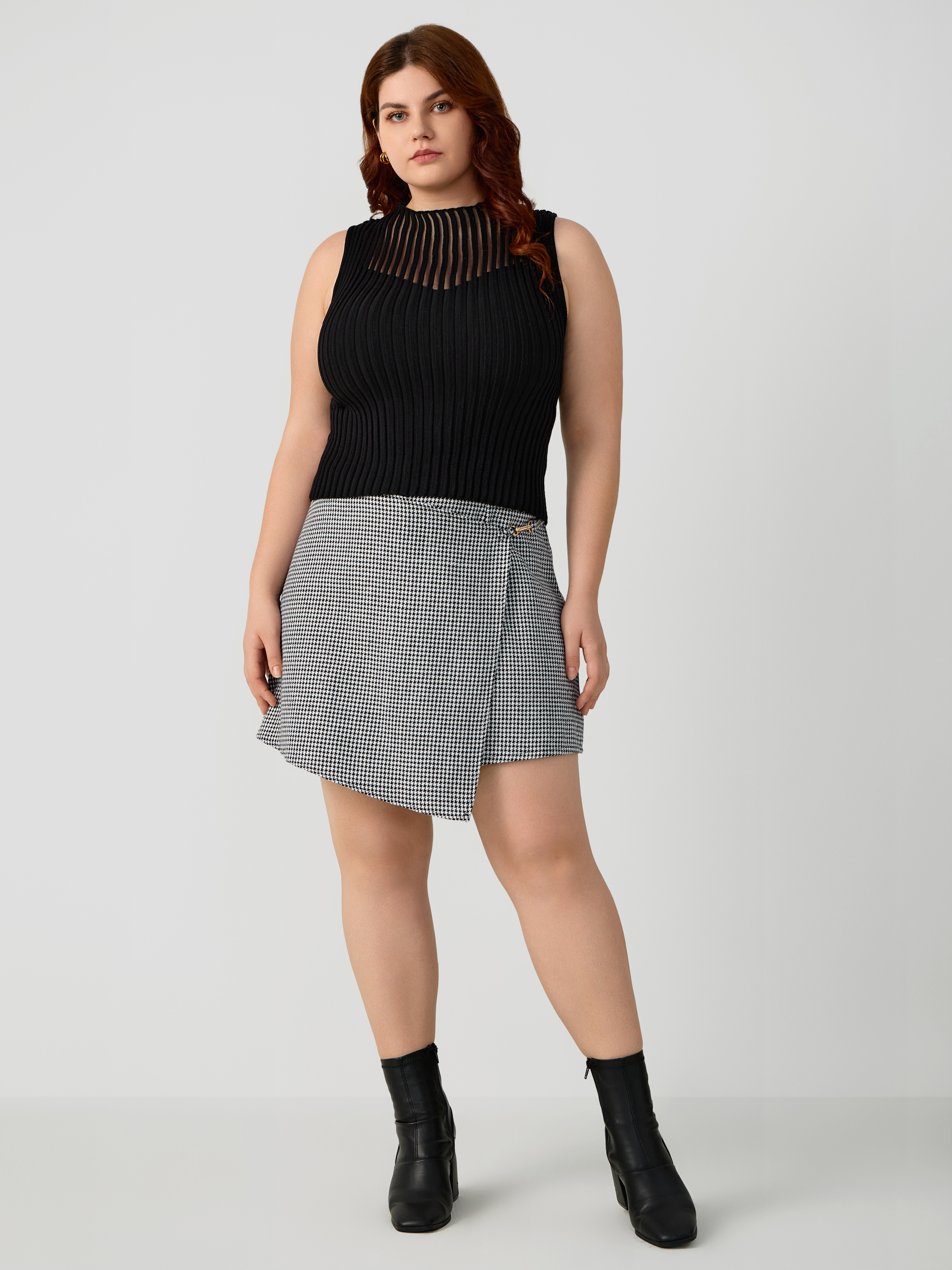 ★2023SS新作★SIO★CUT OUT MINI SKORT Rebecca Cut Out Mini Skort – Dsquared Clothing