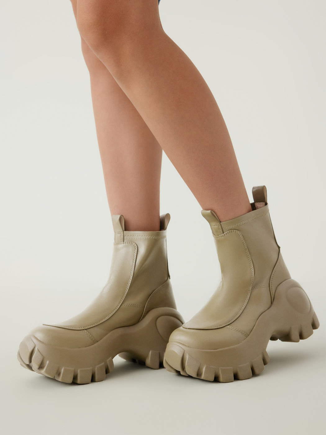  Botas Tobilleras Gruesas