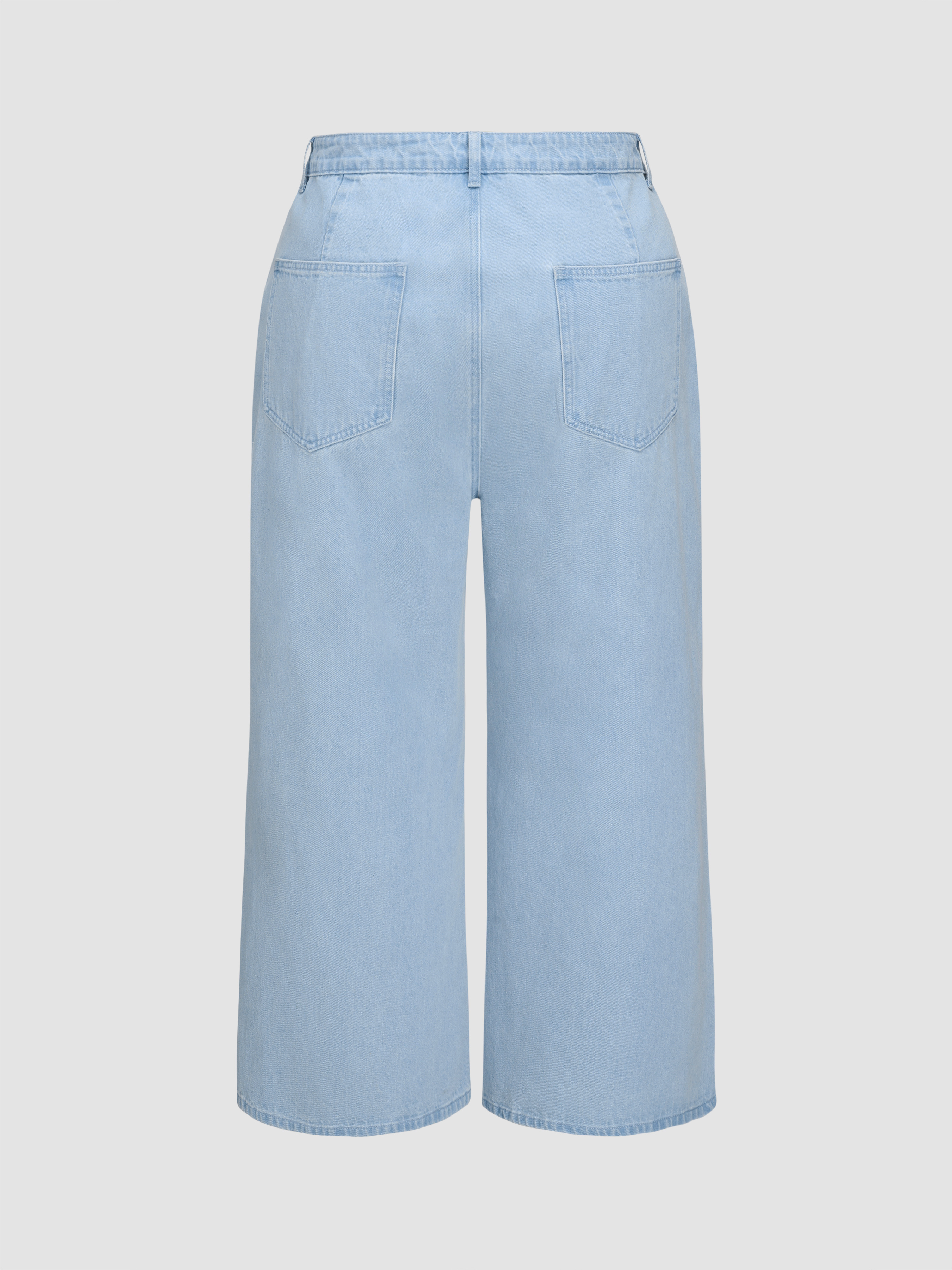 【DISCERNMENT】Ete diagonal curve denim pants High Waisted Curved Pants — Denim Snow Beige – La Garçonne