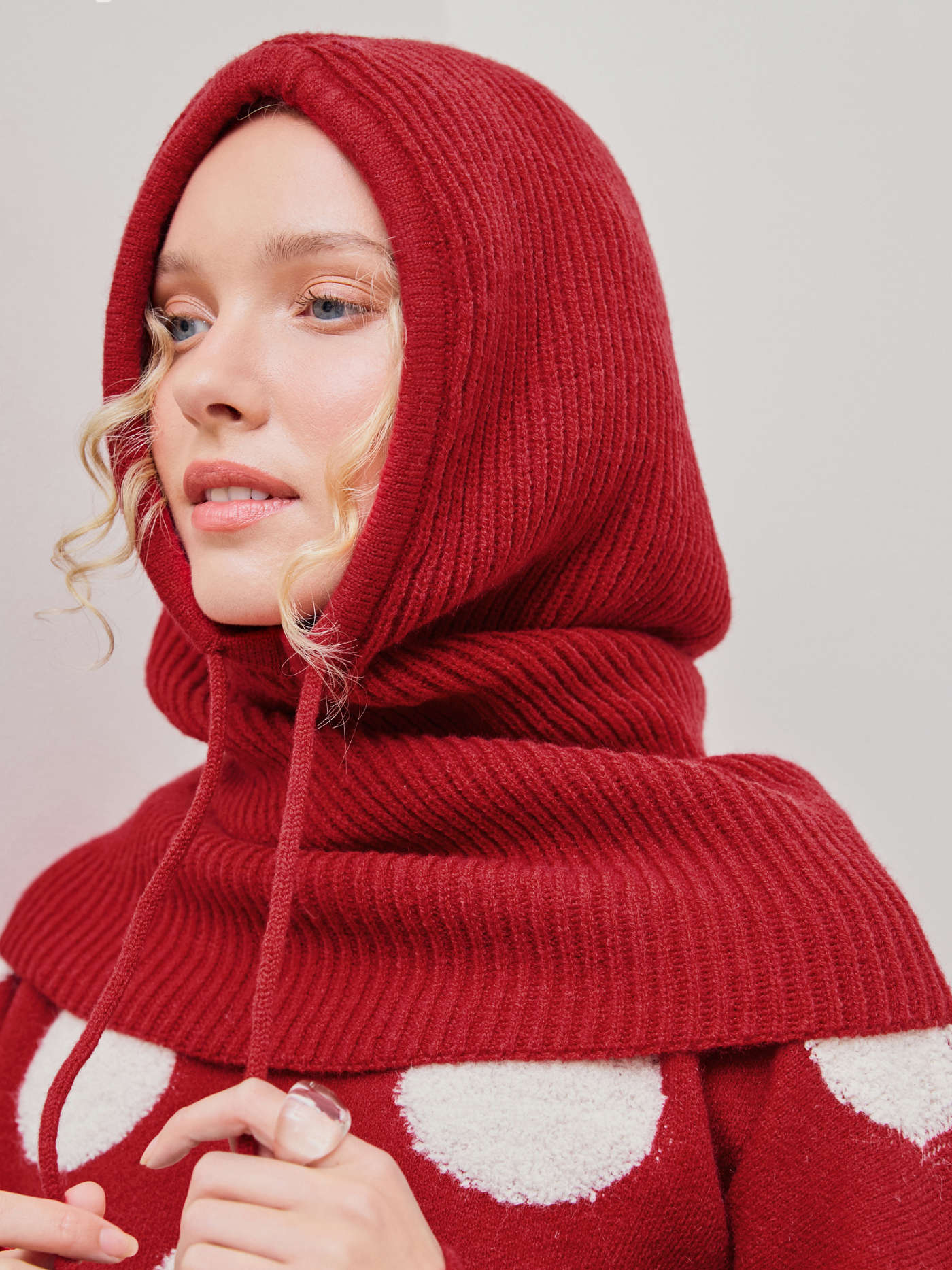 Drawstring Balaclava Cap 