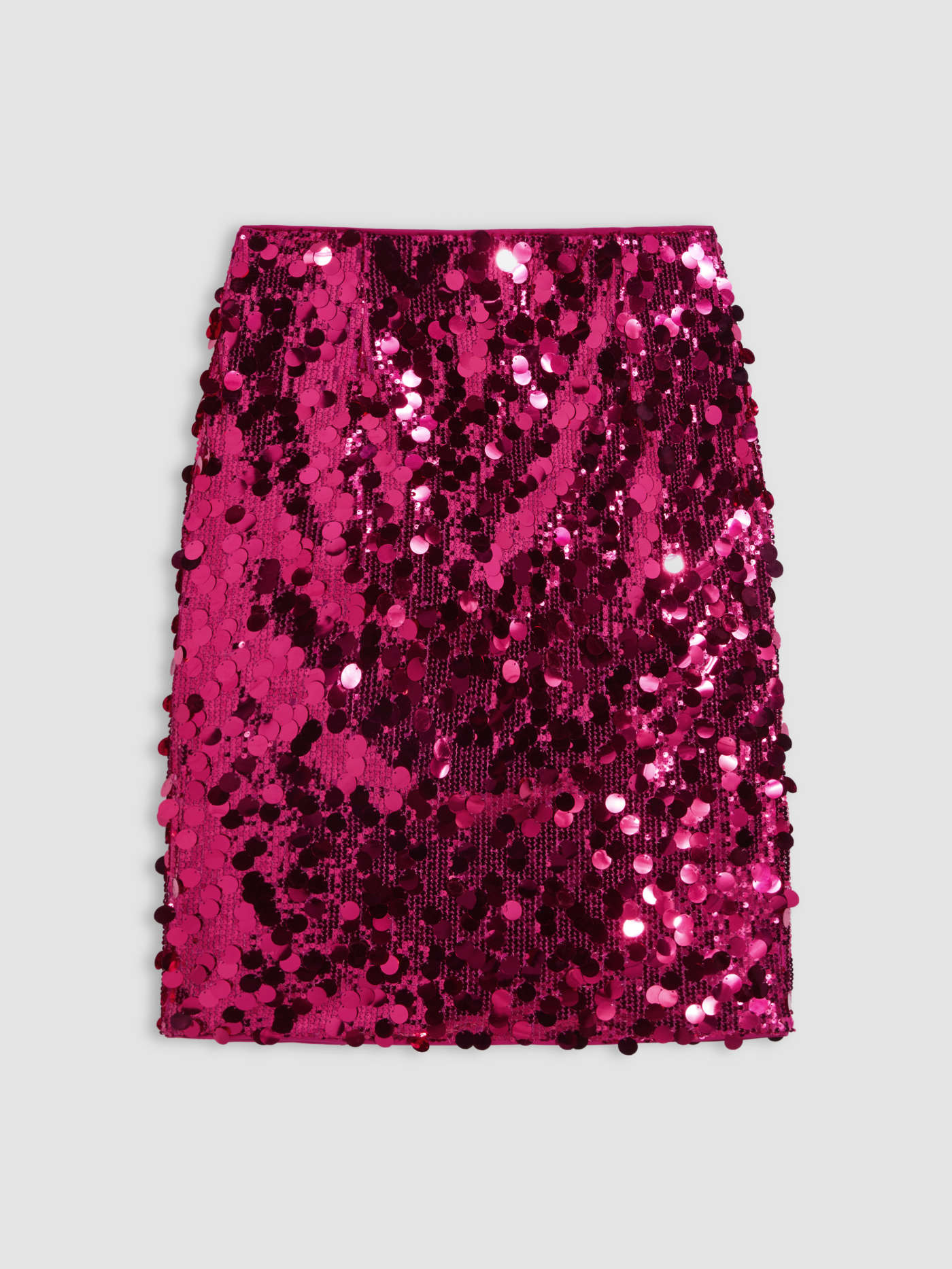 Sequin Mid Waist Split Maxi Skirt Curve & Plus