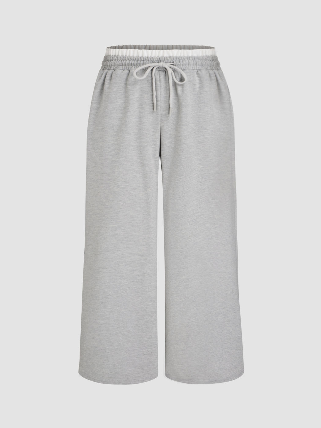  Mittelhohe Sweatpants mit Kordelzug und Unterwäscheband Kurve & Plus
