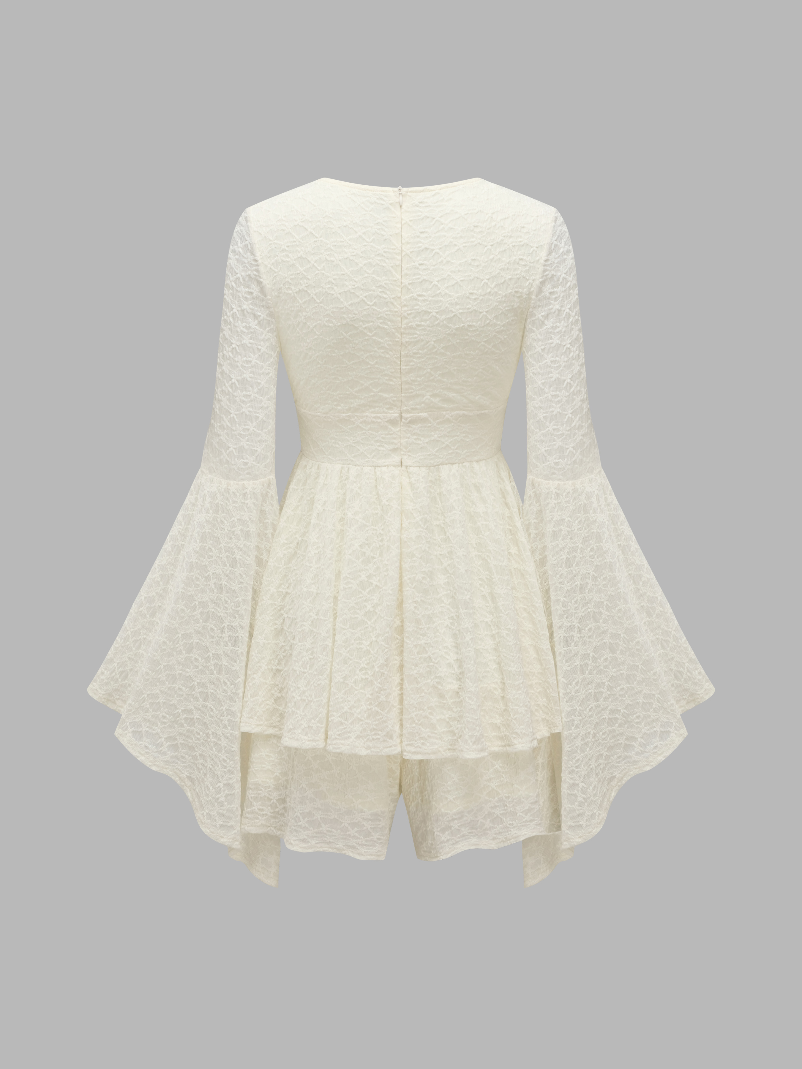 LERURE リルアー Bell sleeve rompers オケージョン LERURE リルアー Bell sleeve rompers オケージョン Bell sleeve