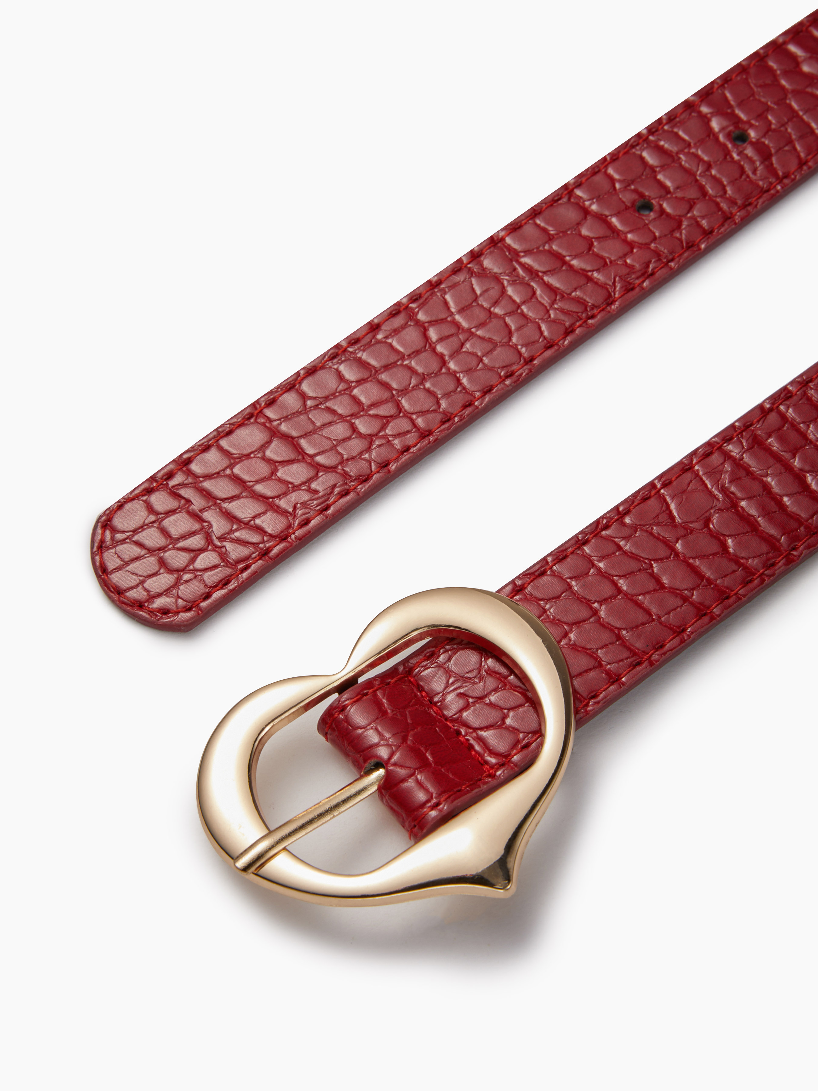 Heart Shaped Buckle Belt