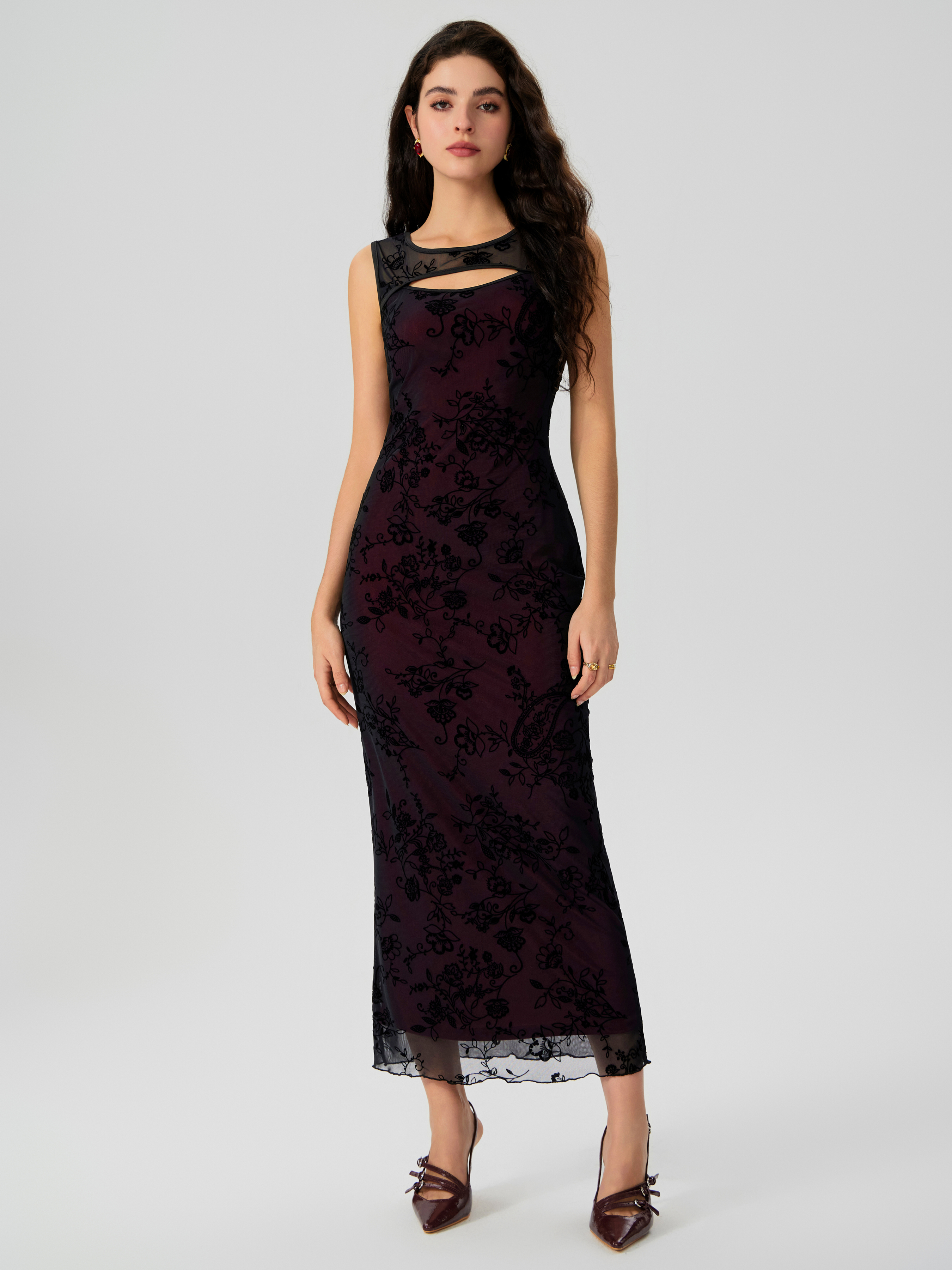 Jacquard Maxi Bra Dress curated on LTK