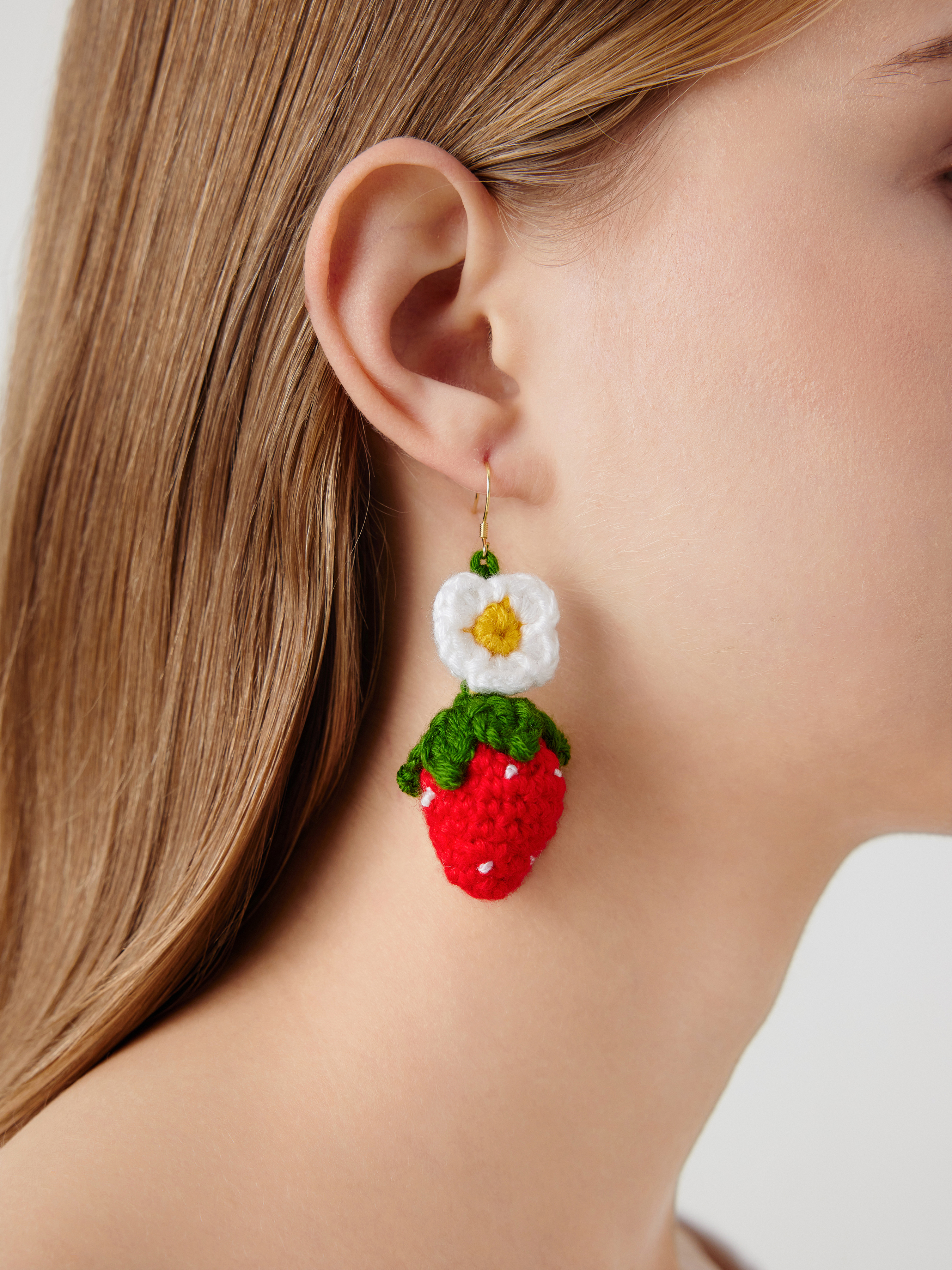 Strawberry Earrings · A Dangle Earring · Jewelry Making on Cut Out + Keep