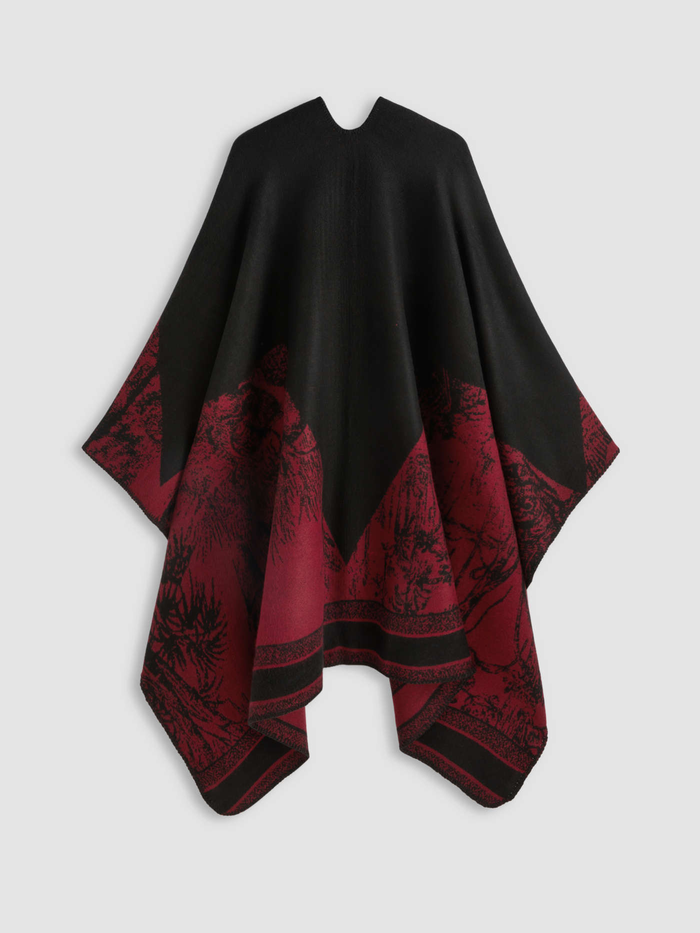 Winter Warm All Printed Shawl