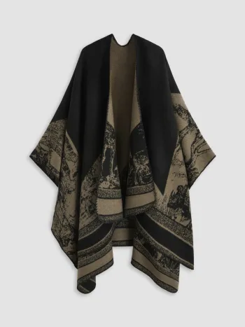 Winter Warm All Printed Shawl 
