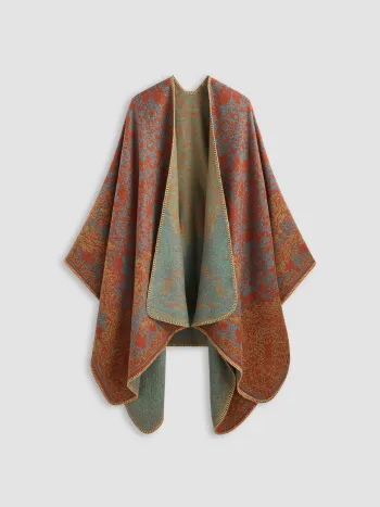 All Over Print Winter Warm Shawl