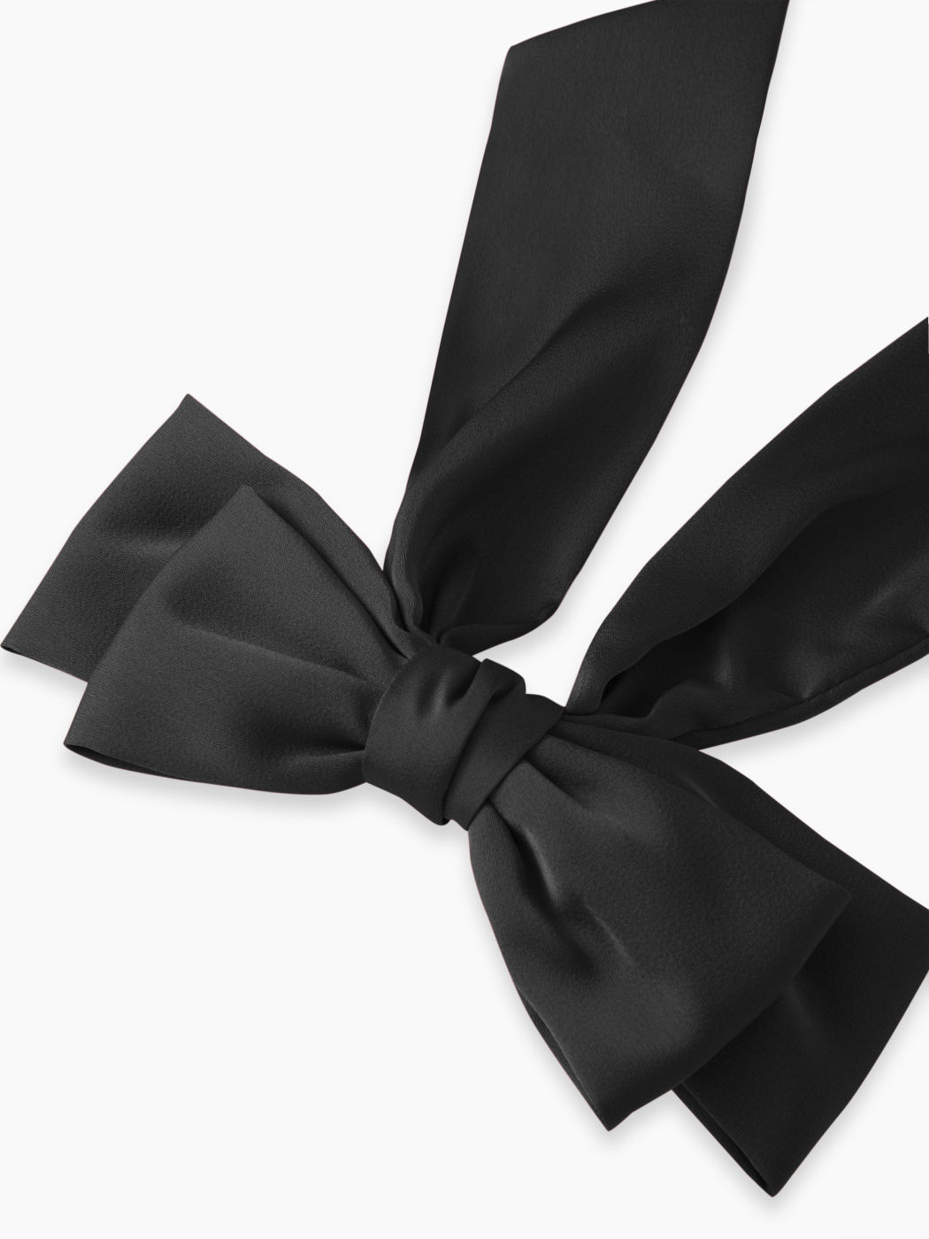 Satin-Haarspange mit Schleife