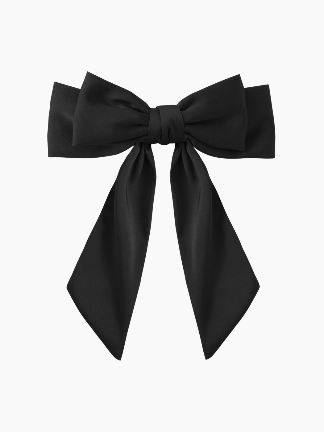 Satin-Haarspange mit Schleife