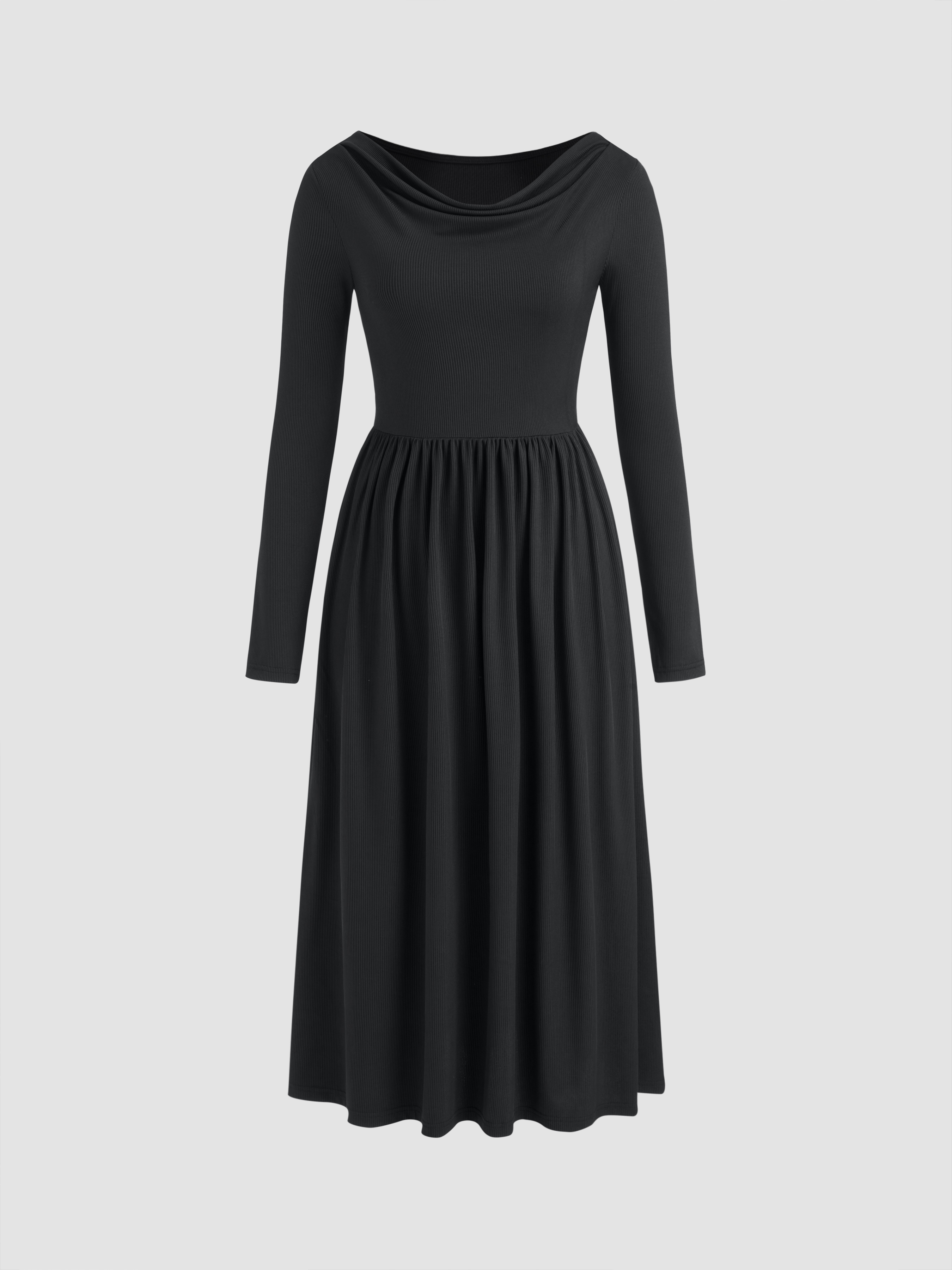 Fruit Punch Cowl Neck X Back Midi Dress main image 0