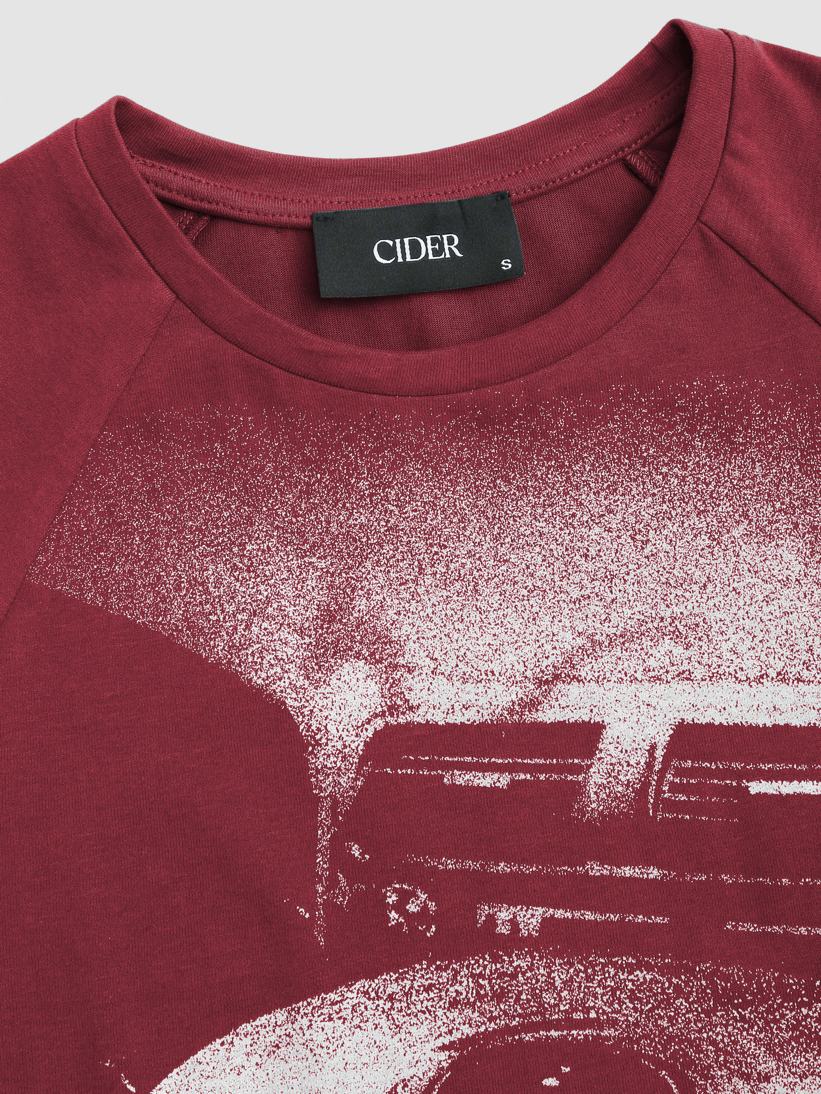 Jersey Round Neckline Graphic Short Sleeve Tee