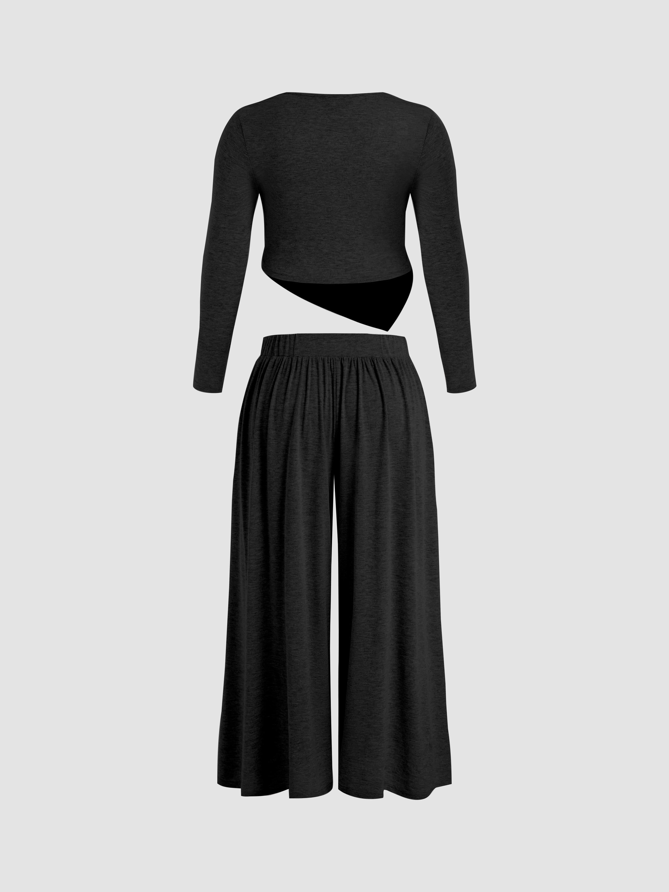 【WOOHWA】HAVE WRAP LONG SLEEVE gzz51167_black_xl?w=537&qlt=