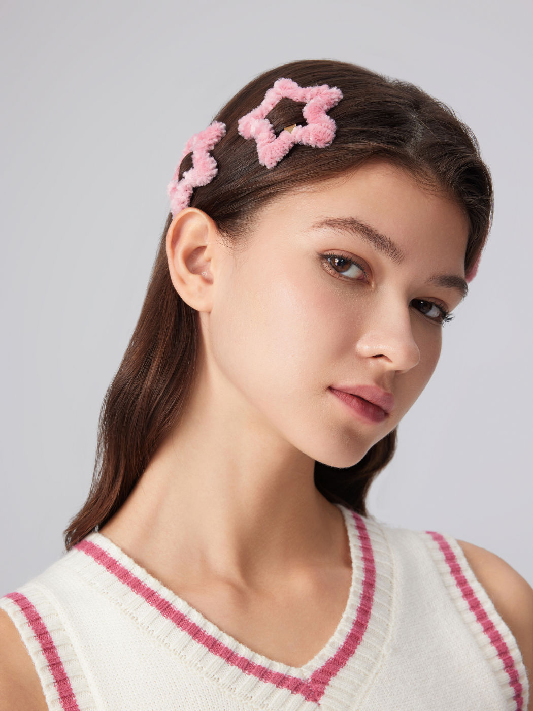  4er Set Sternförmige Weihnachts-Haar-Accessoires