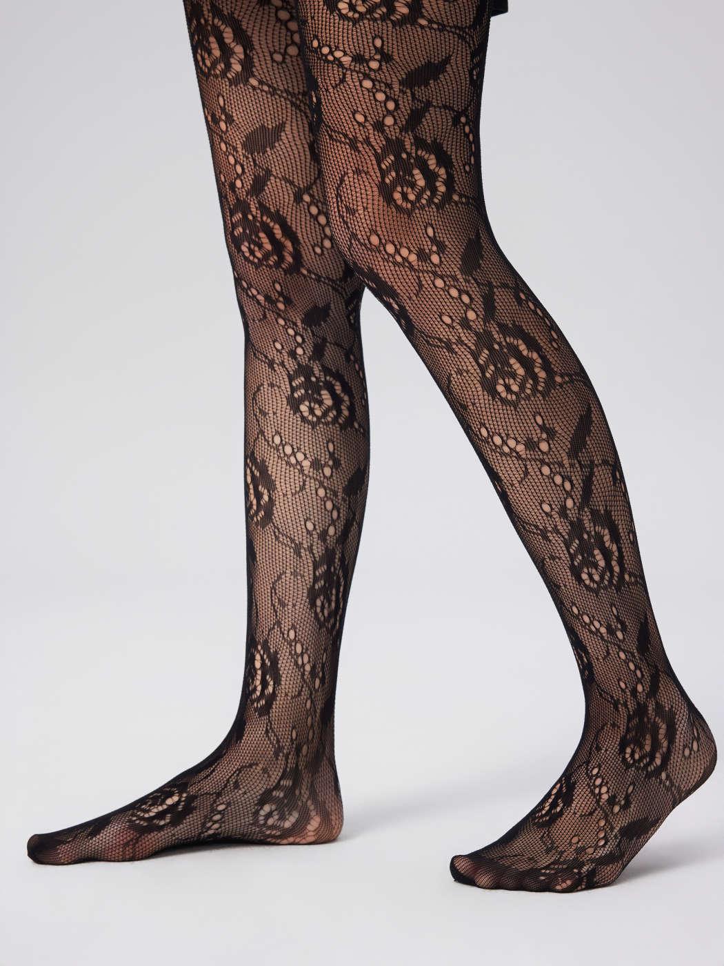 Hollow Out Fishnet Tights