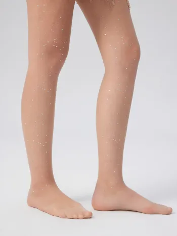 Medias con decoración de estrellas