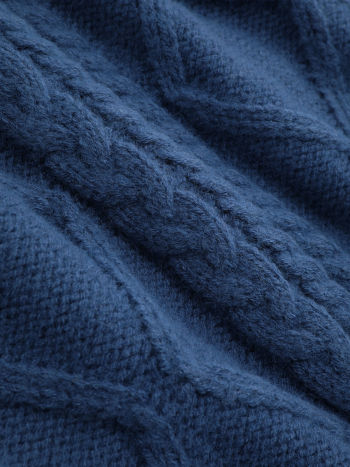 Knit Fabric V-neck Cable Knit Button Cardigan Curve & Plus For School ...