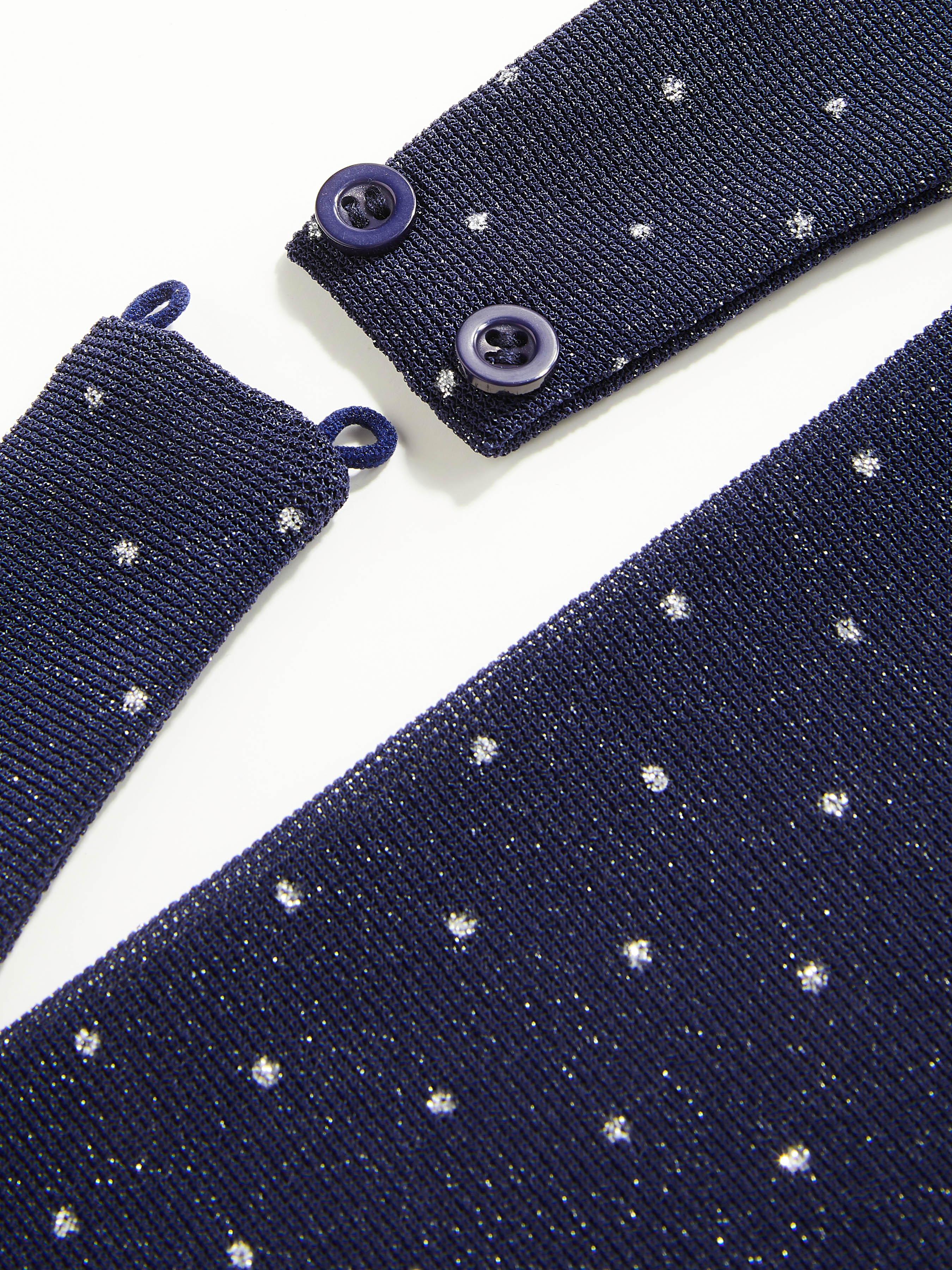 Cowl Neck Polka Dot Ruched Crop Top
