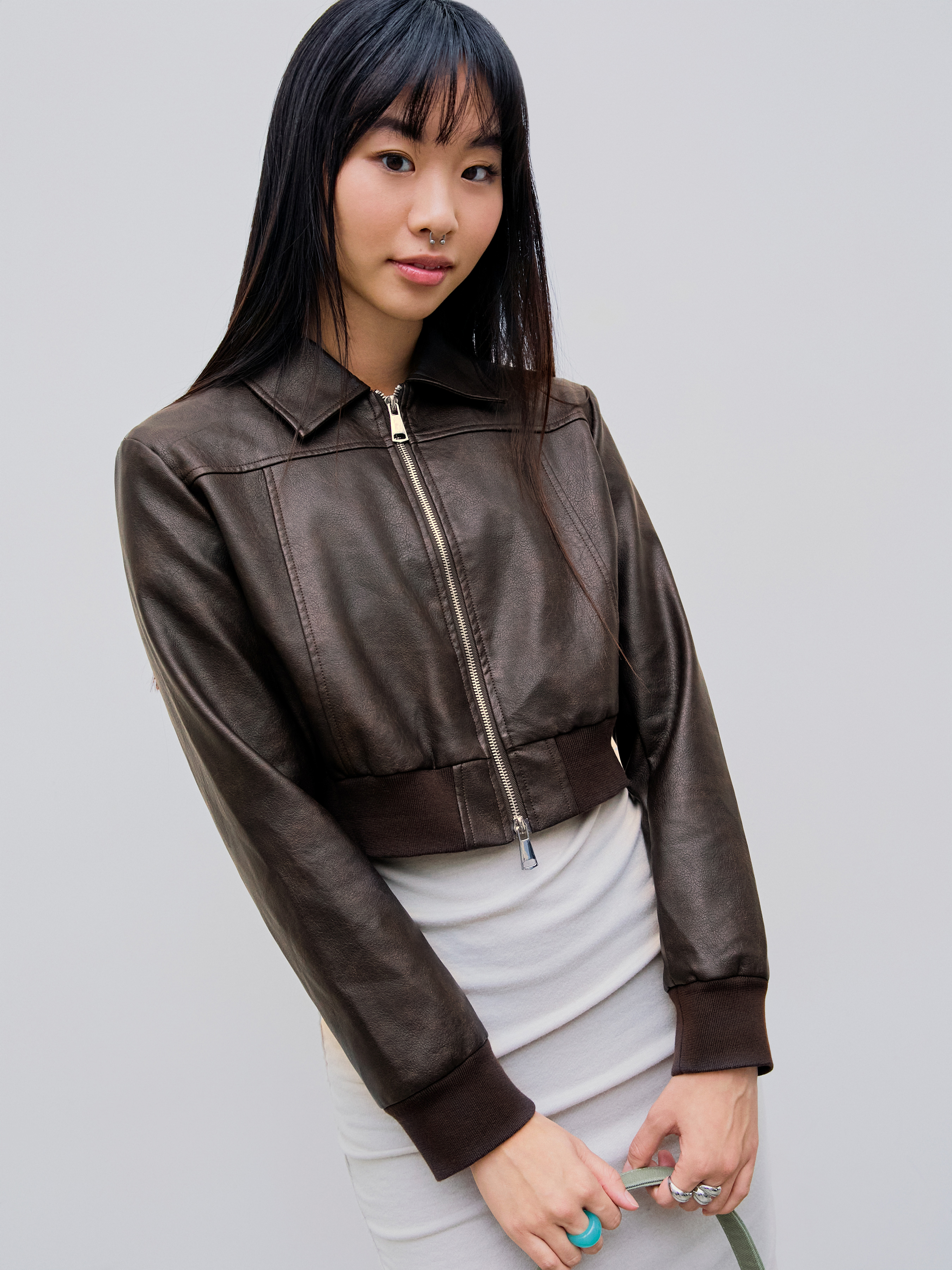 Cowboy Western Outfits Faux Leather Faux Leather Collar