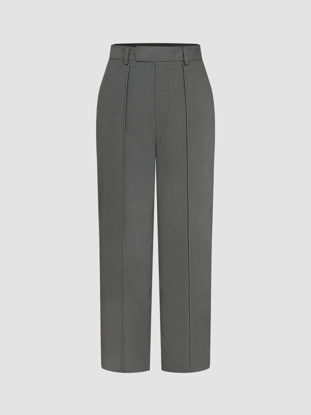 Mid Rise Pocket Tapered Trousers