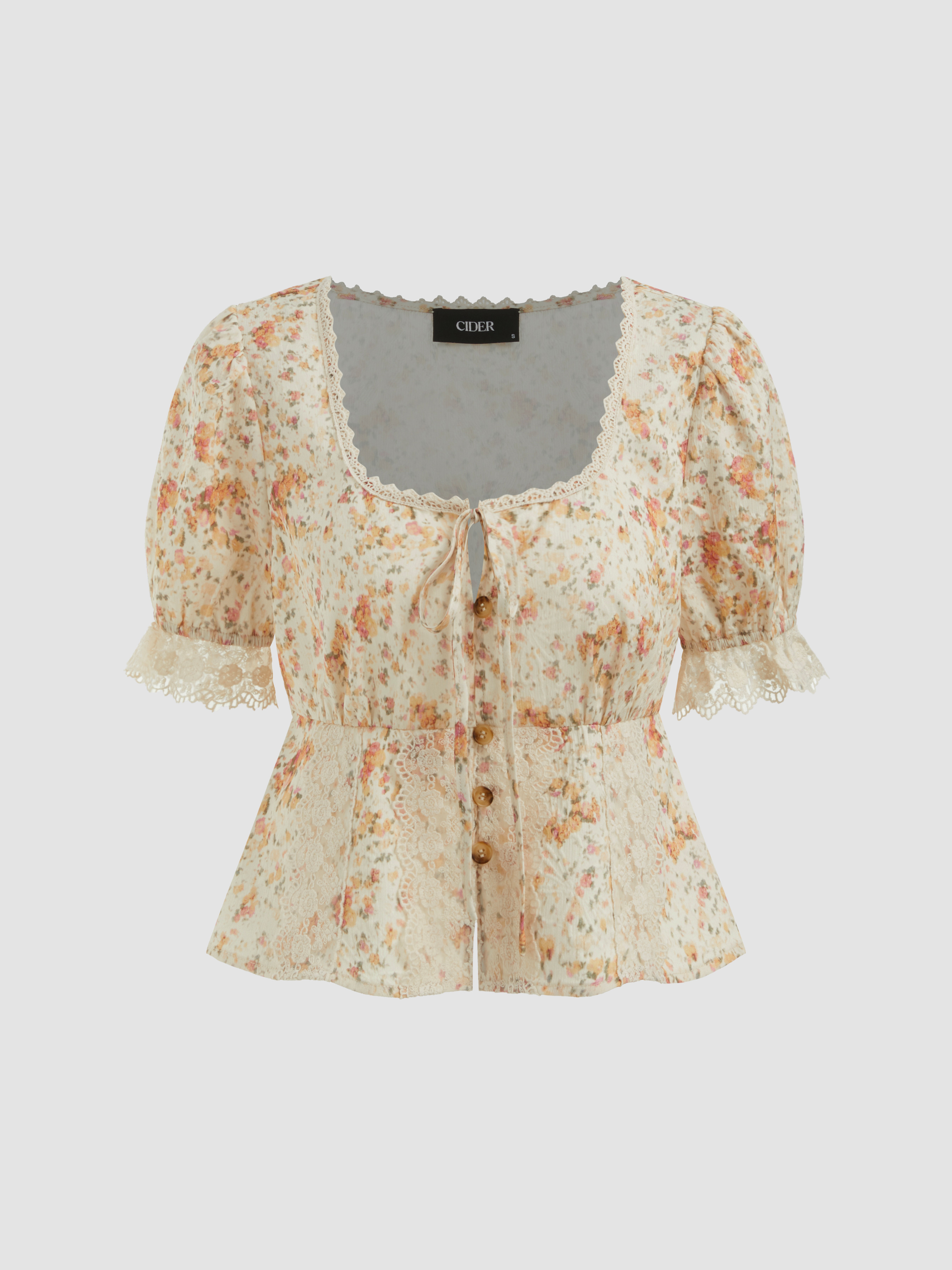 The Peplum Tee - Cider