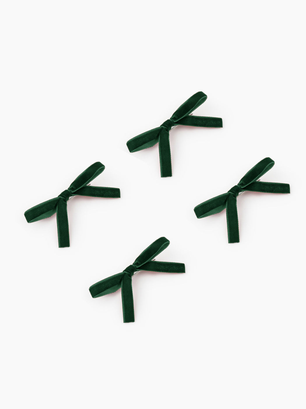 4pcs Bowknot Decor Hair Clips