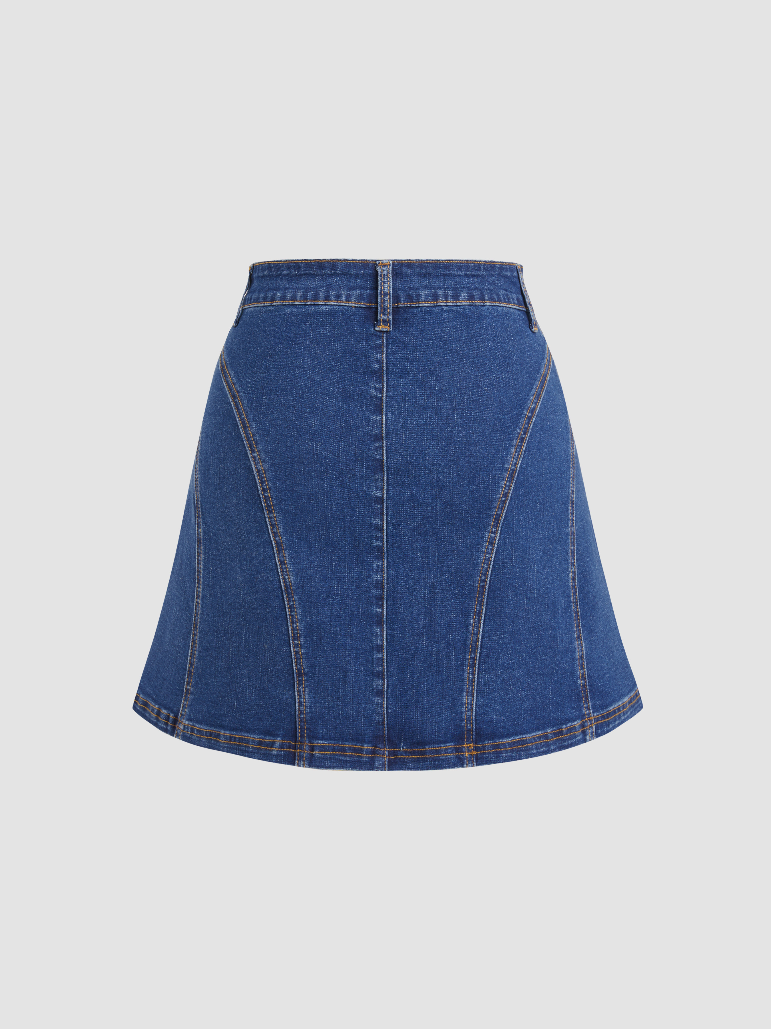 【Raucohouse】Denim solid pocket mini skirt 1703671669000-3w23hA.jpg