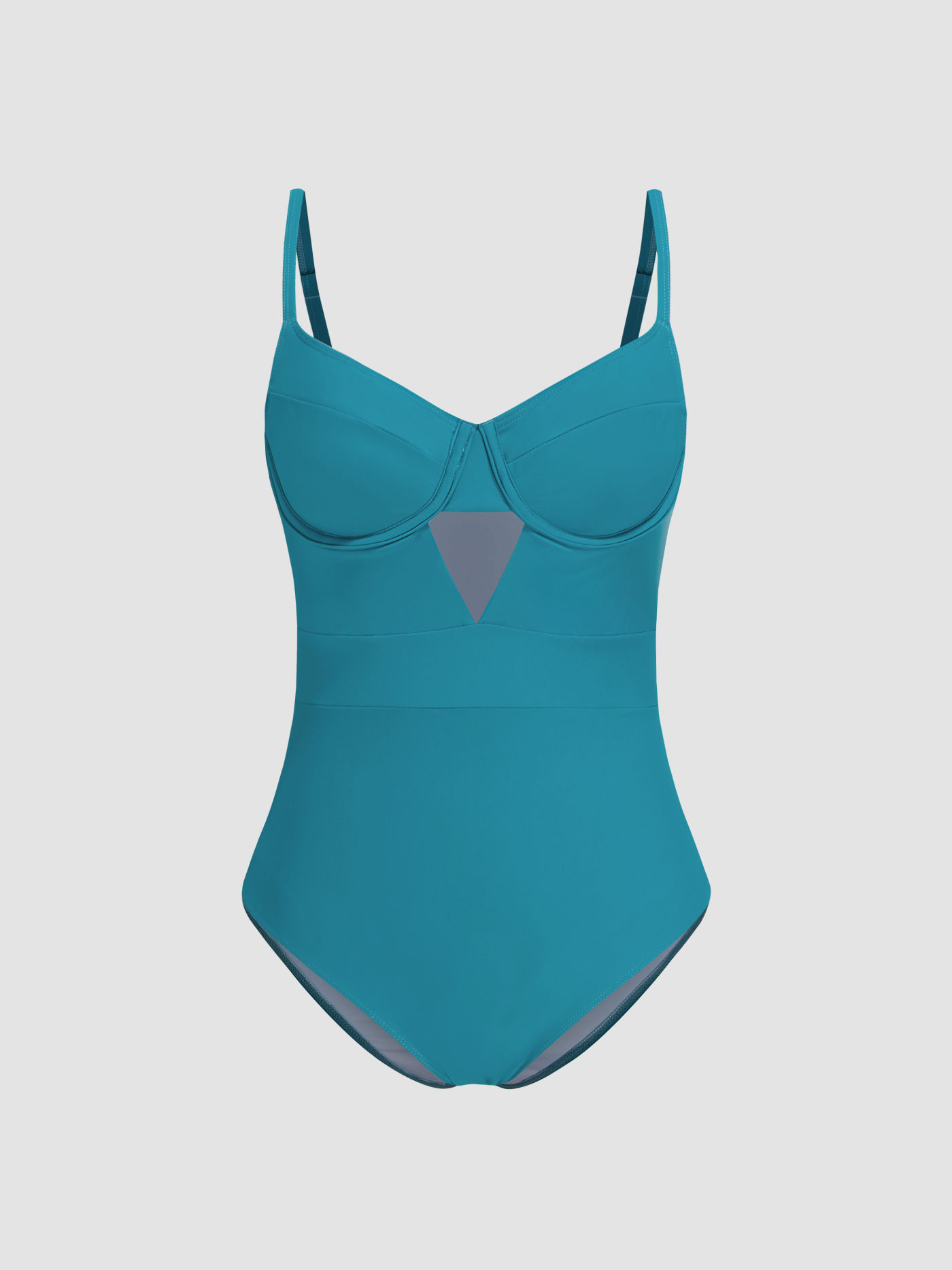 Shaping Cut Out One Piece Swimsuit