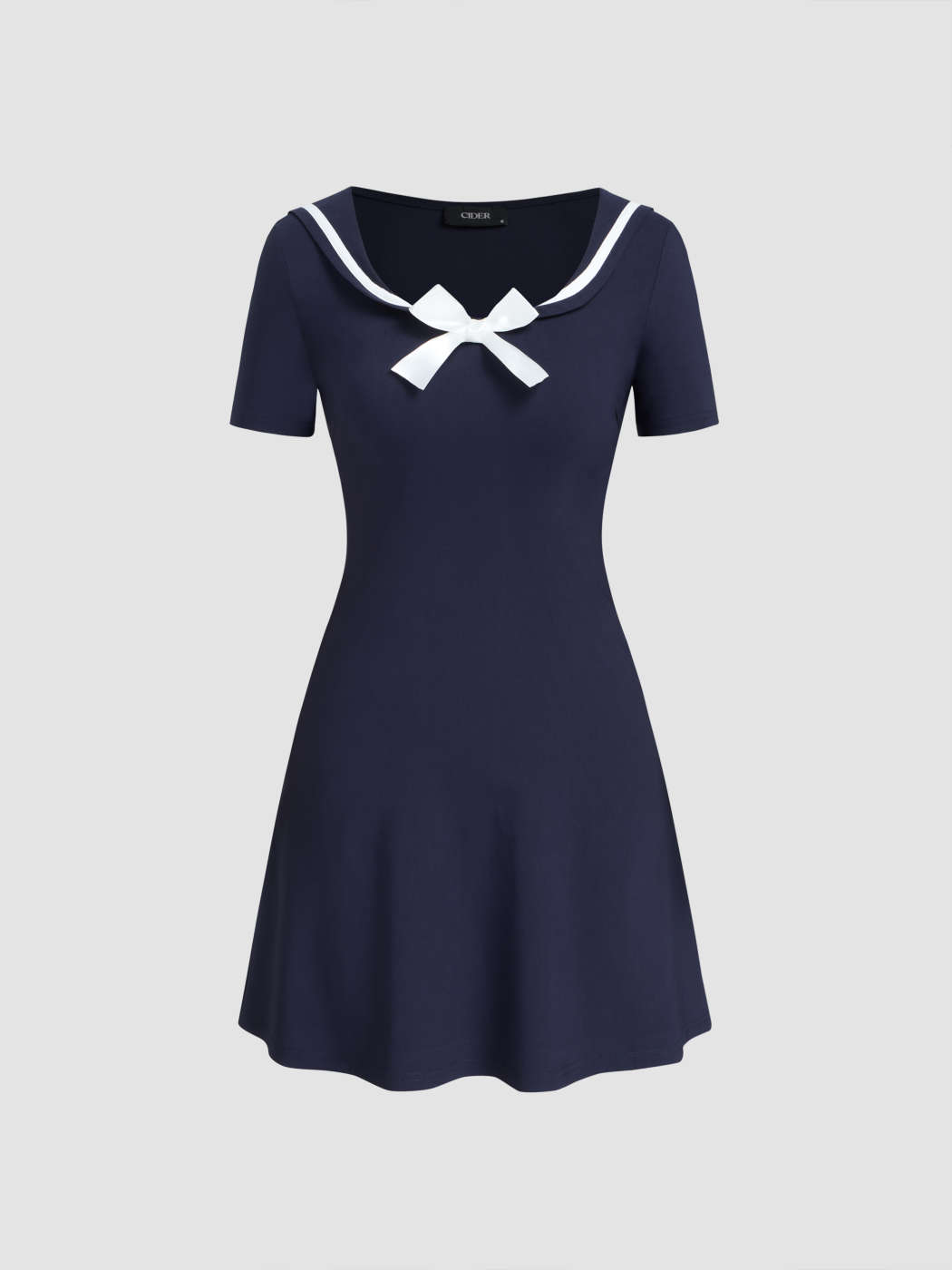 blue dress for baby girl Camille Embellished Sun Moon Star Long Dress in Dark Navy main image 0