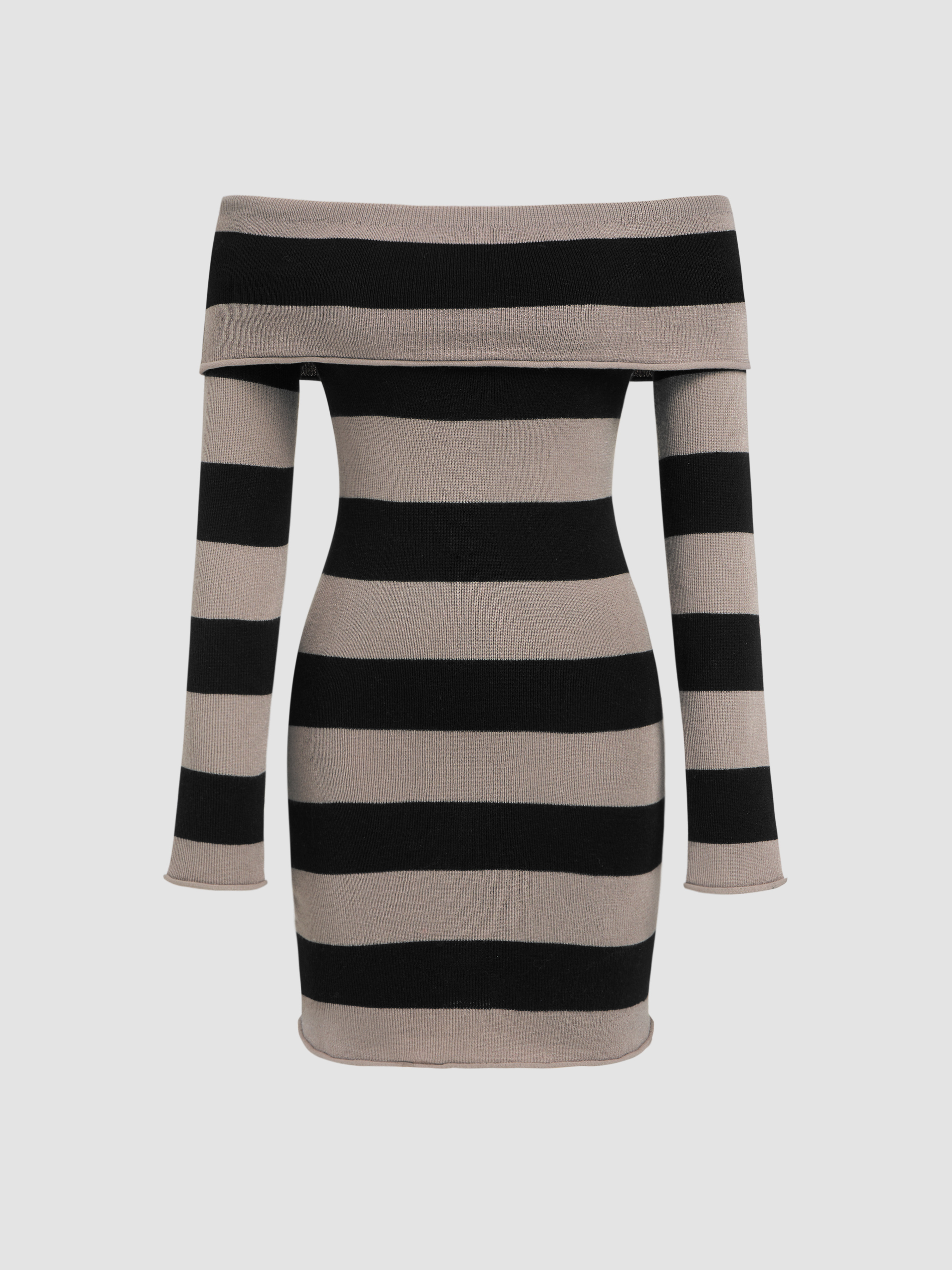 Festival Outfits Fall Dresses Knit Fabric Knitted Off