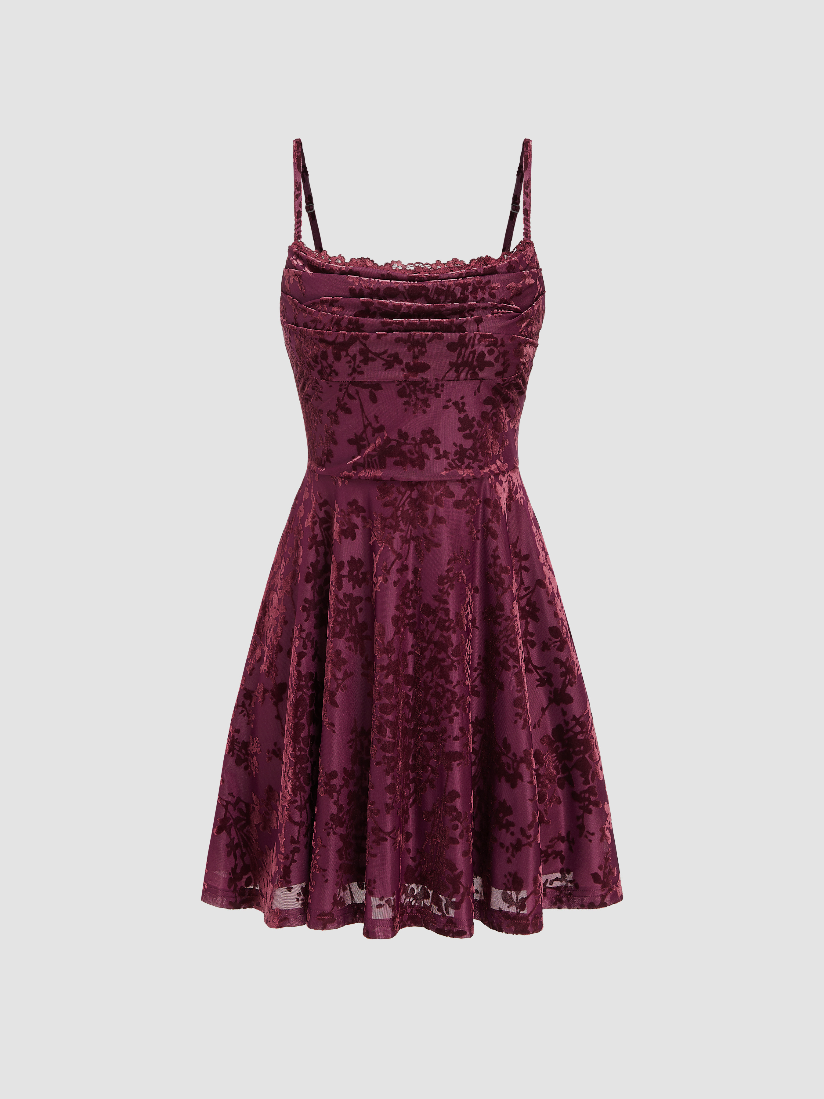MINI DRESS WITH RADIANCE JAQUARD PETALS main image 0