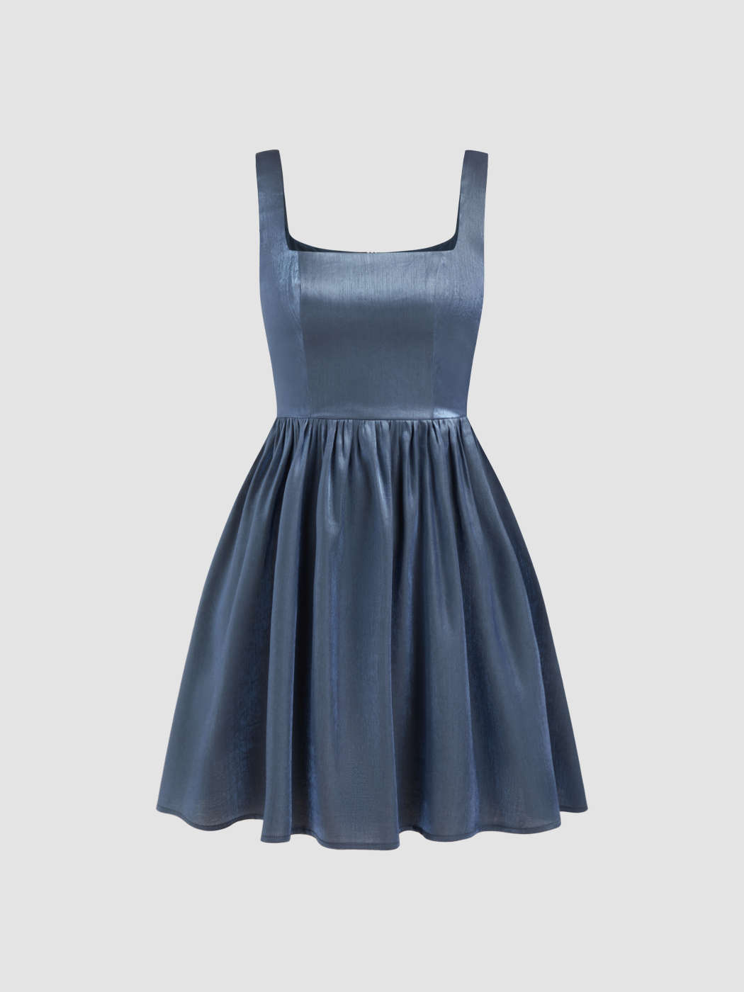 Sun Dresses Graduation Dress Grad Dresses Ruffle Hem Solid Mini