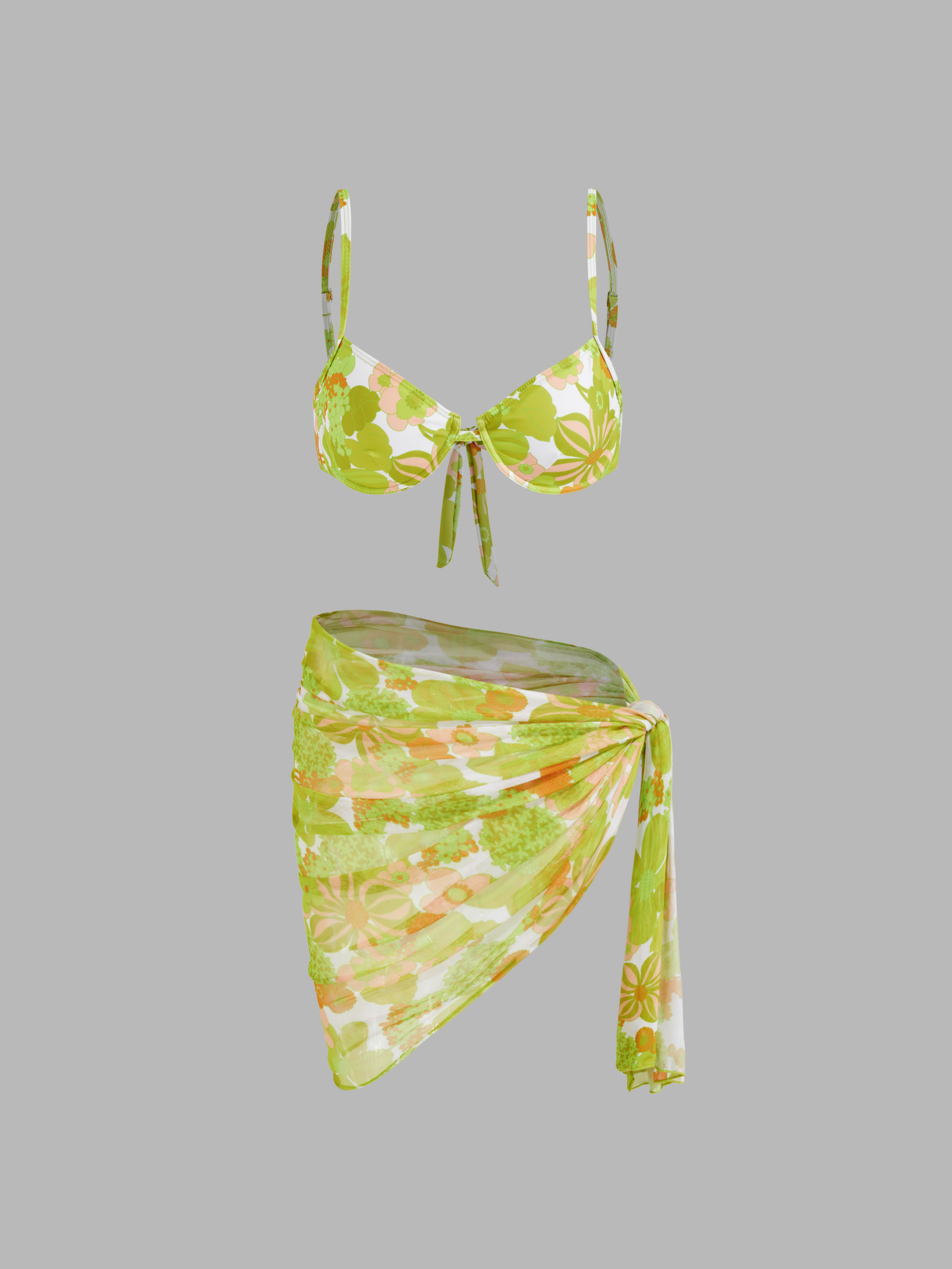 Rayon Stitching Bikini Swimwear