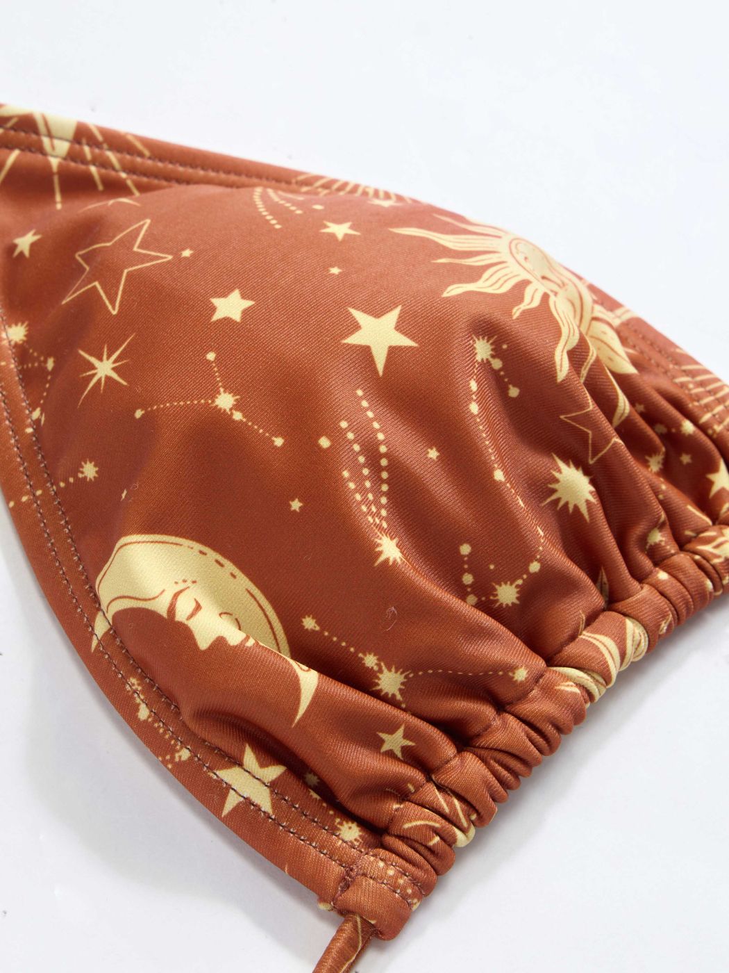 Star & Moon Knotted Shaping Bikini Swimsuit