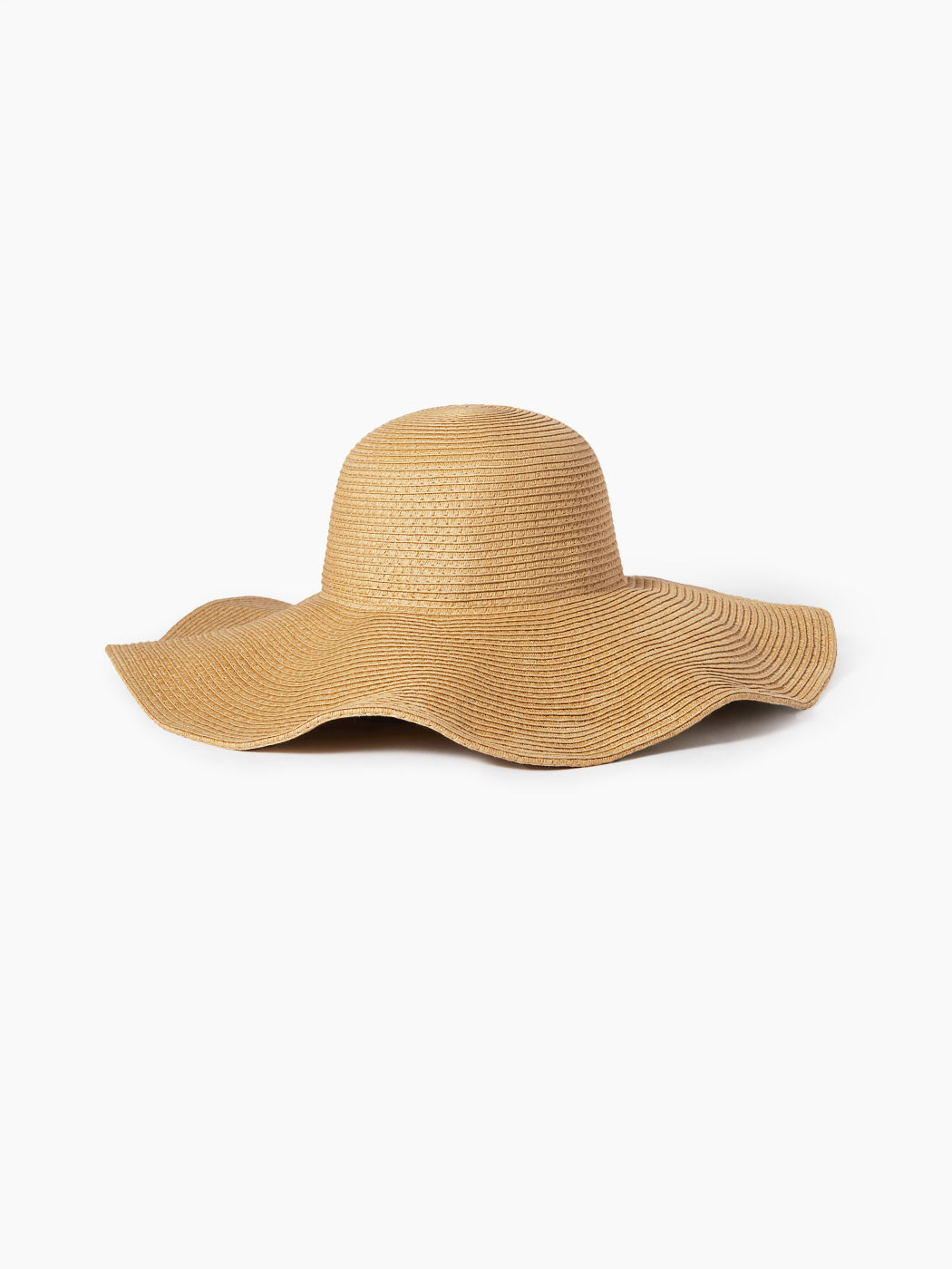 Solid Wide Brimmed Straw Hat