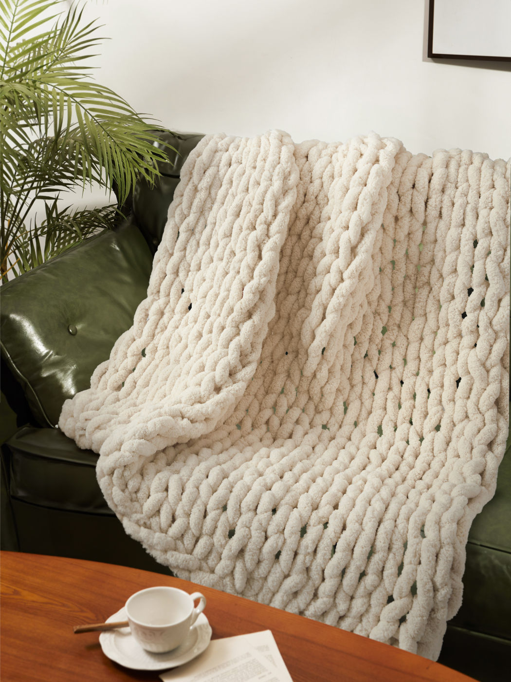  Gestrickte Gewichtsdecke