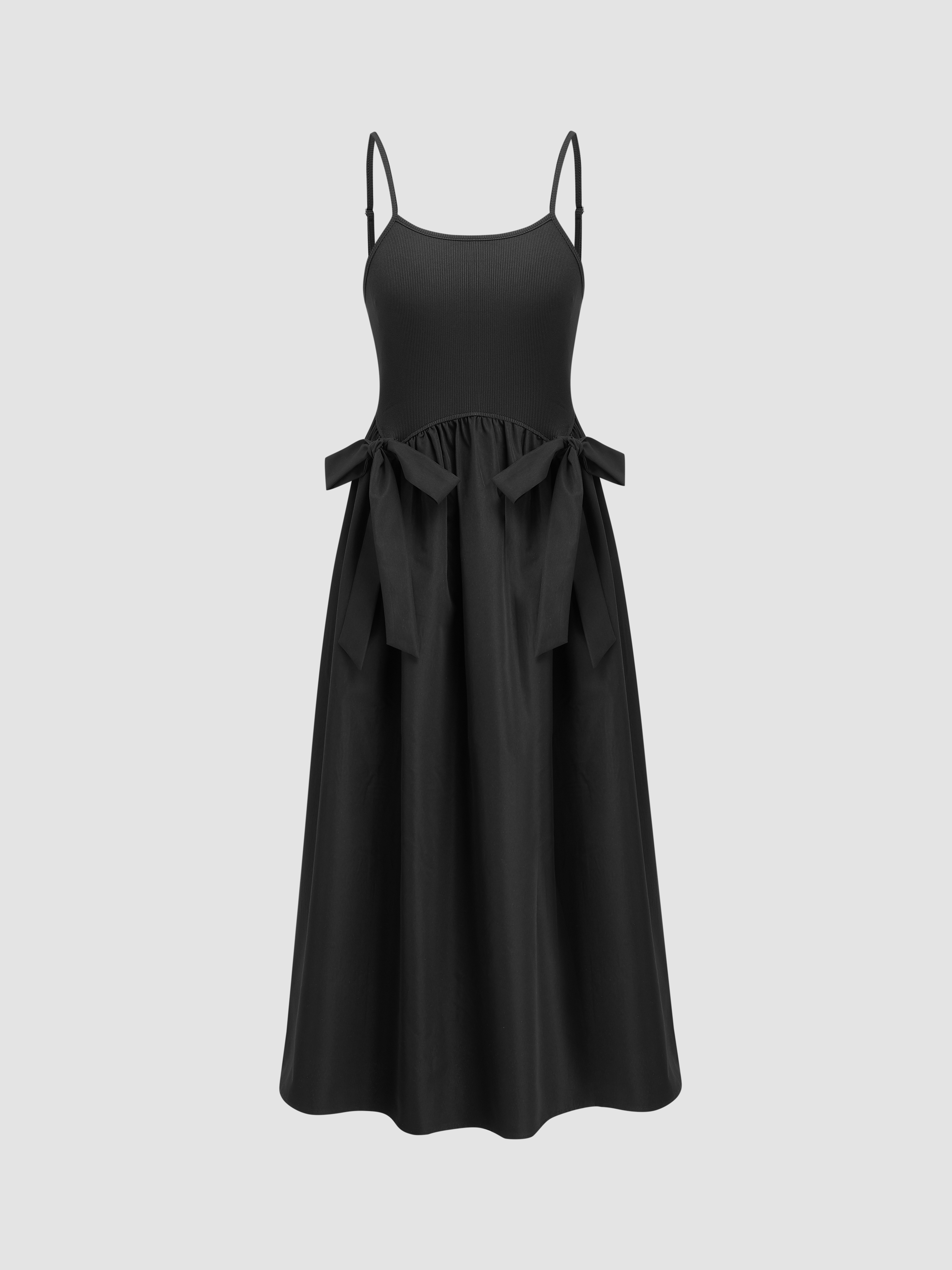 Verdusa Women's Floral Print Wedding Guest Dress - Sleeveless Bowknot Bodycon Maxi Summer Dress