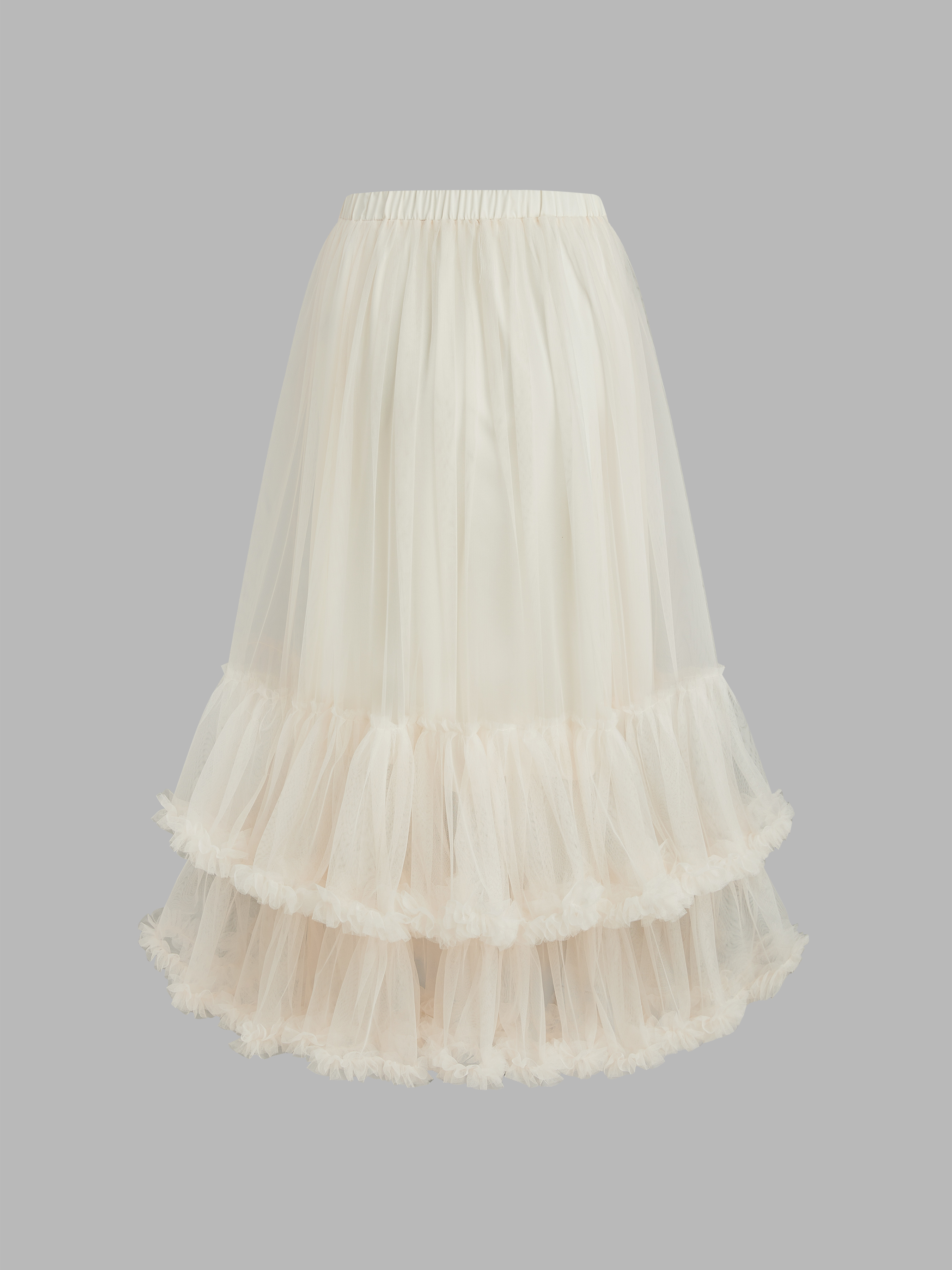 Voluminous Tulle Skirt mistreass オフホワイト Voluminous Tulle Skirt - MISTREASS