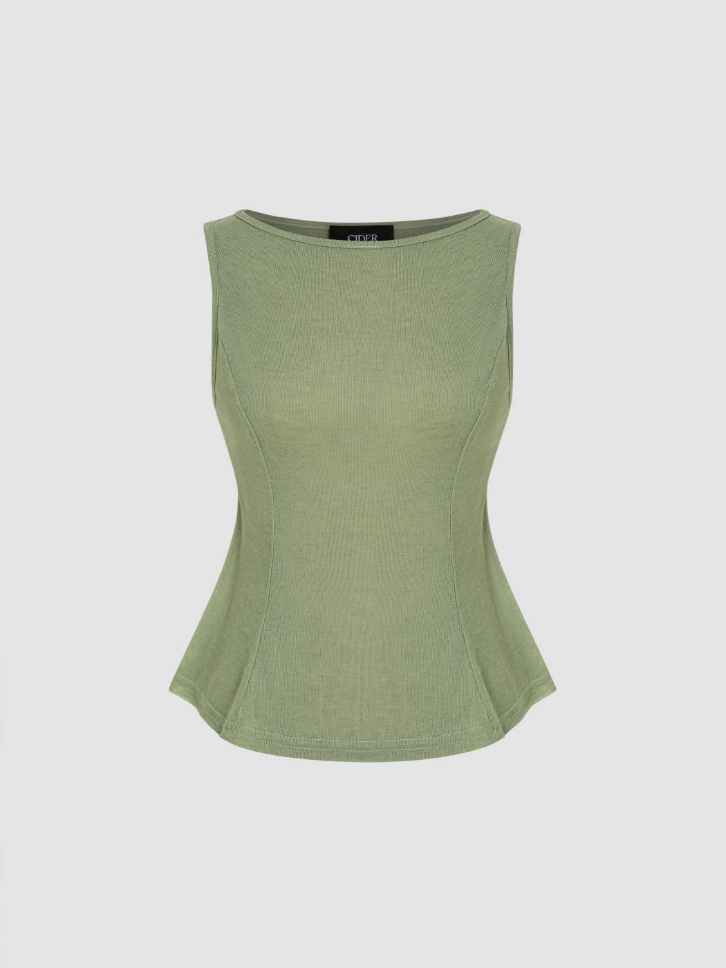 The Peplum Tee - Cider