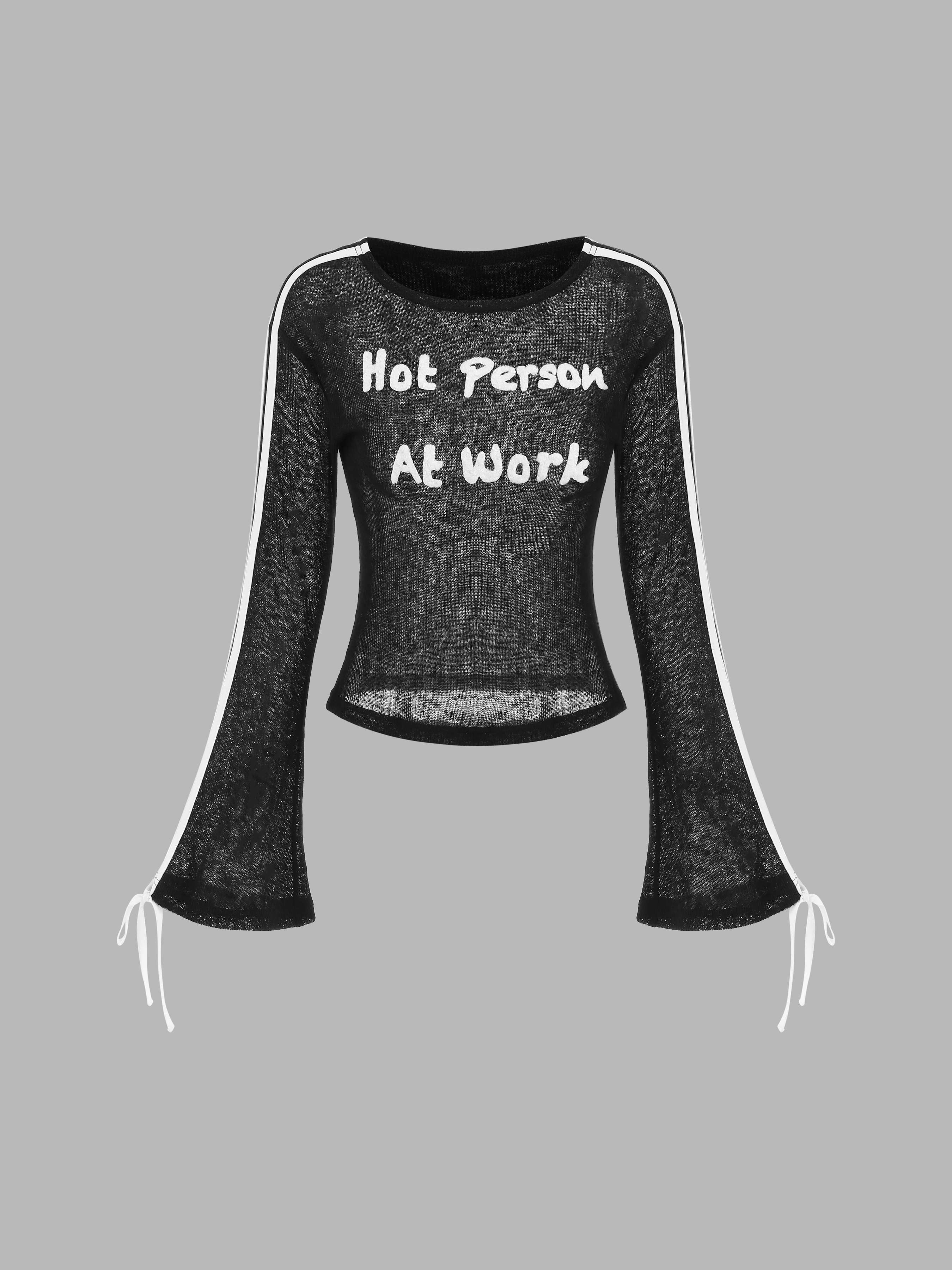 cute black long sleeve shirt