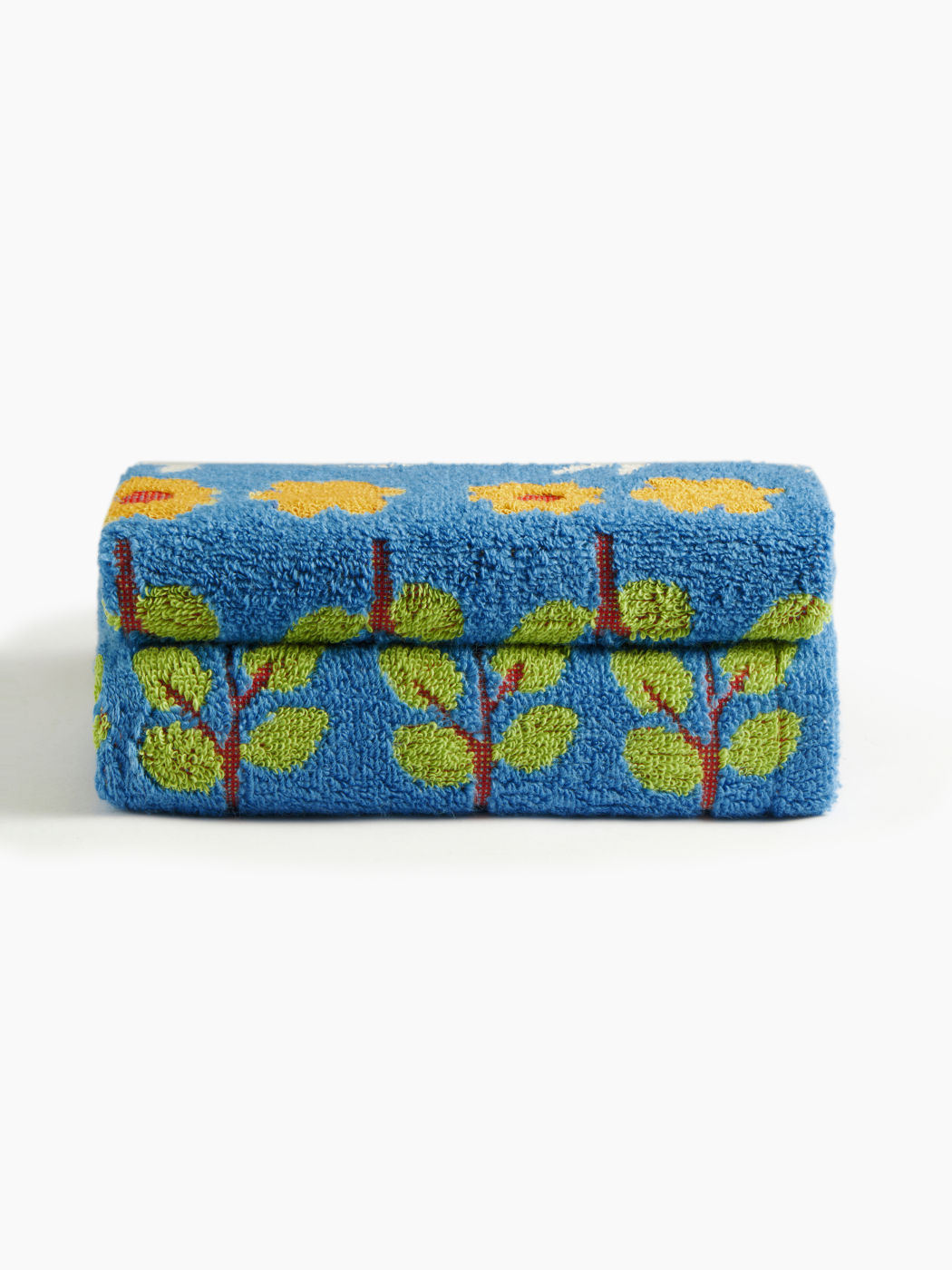 FOREST PATTERN FACE TOWEL AND HAND TOWEL