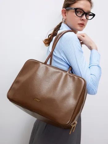 Glossy Square Tote Bag