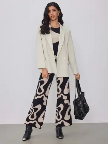 Classic Chunky Heeled Leather Knee High Boots