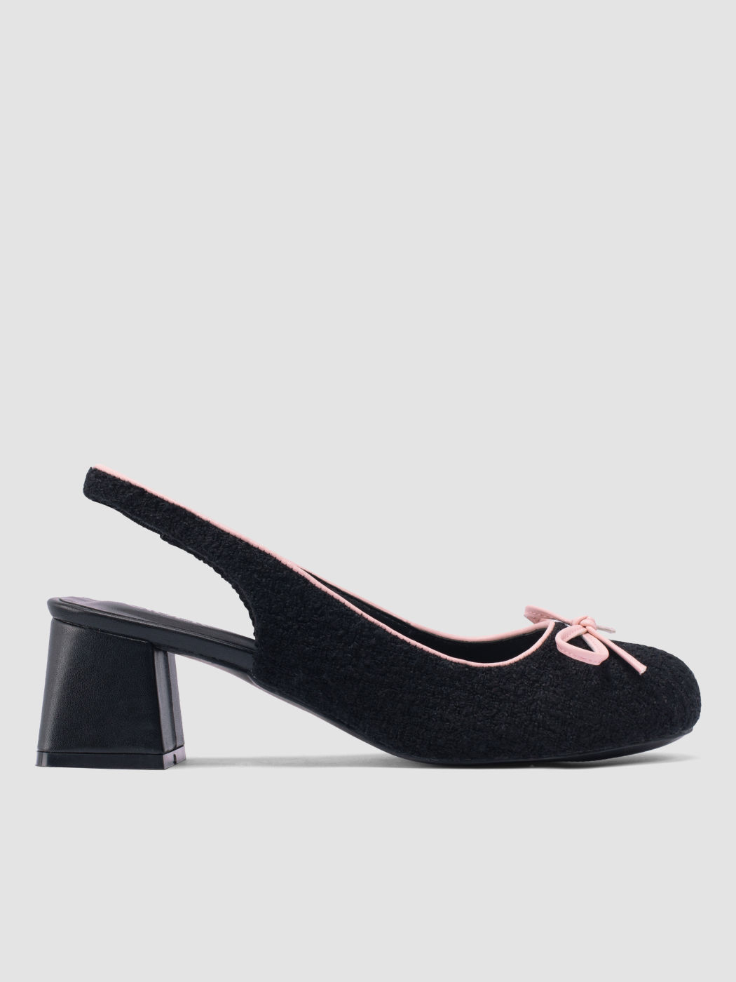  Sling Back Schleifendekor Mary Jane Schuhe