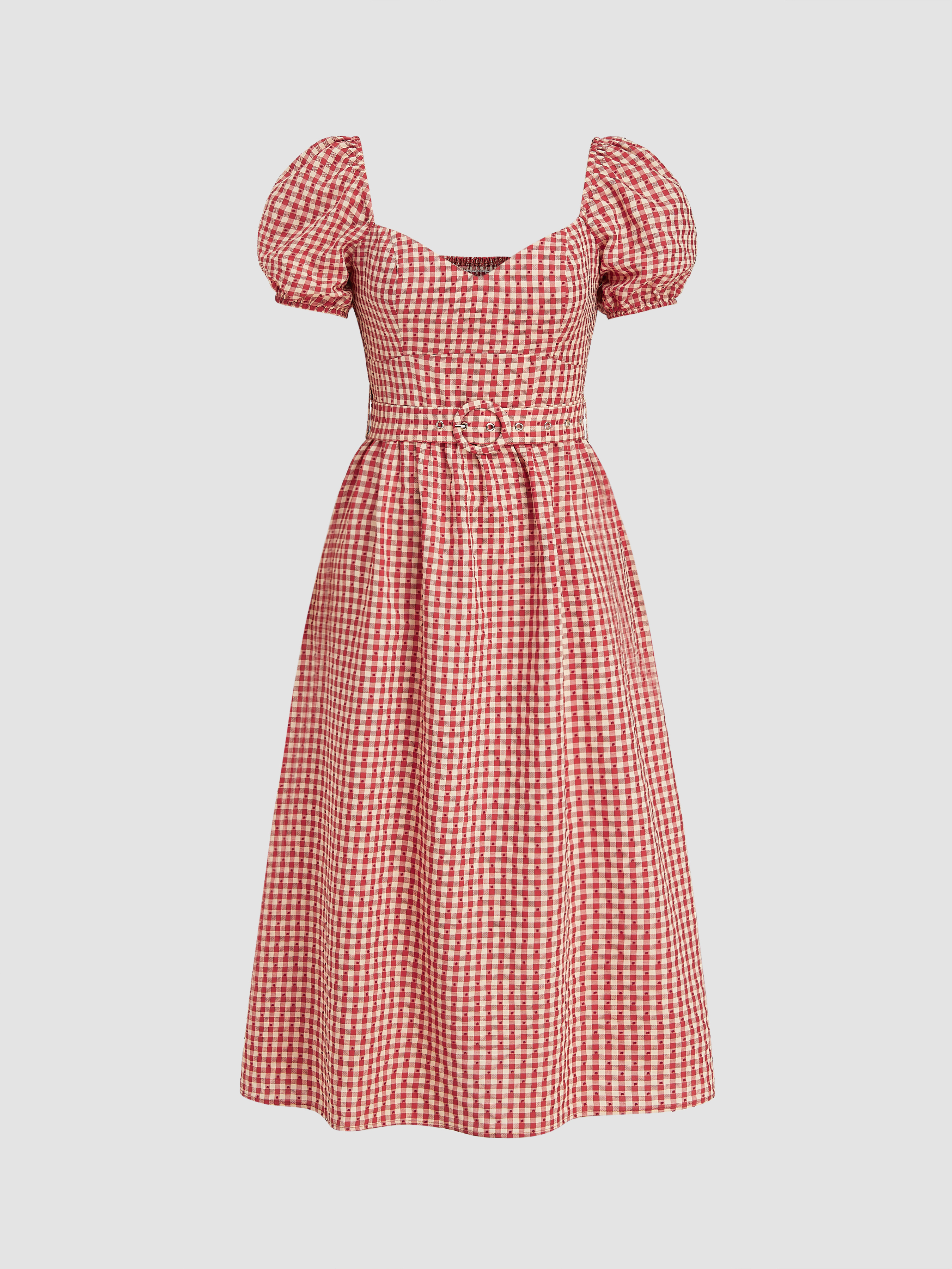 ミストレアス GinghamCheck HeartNeckTieredDress 1707114580000-yxPFDE.jpg