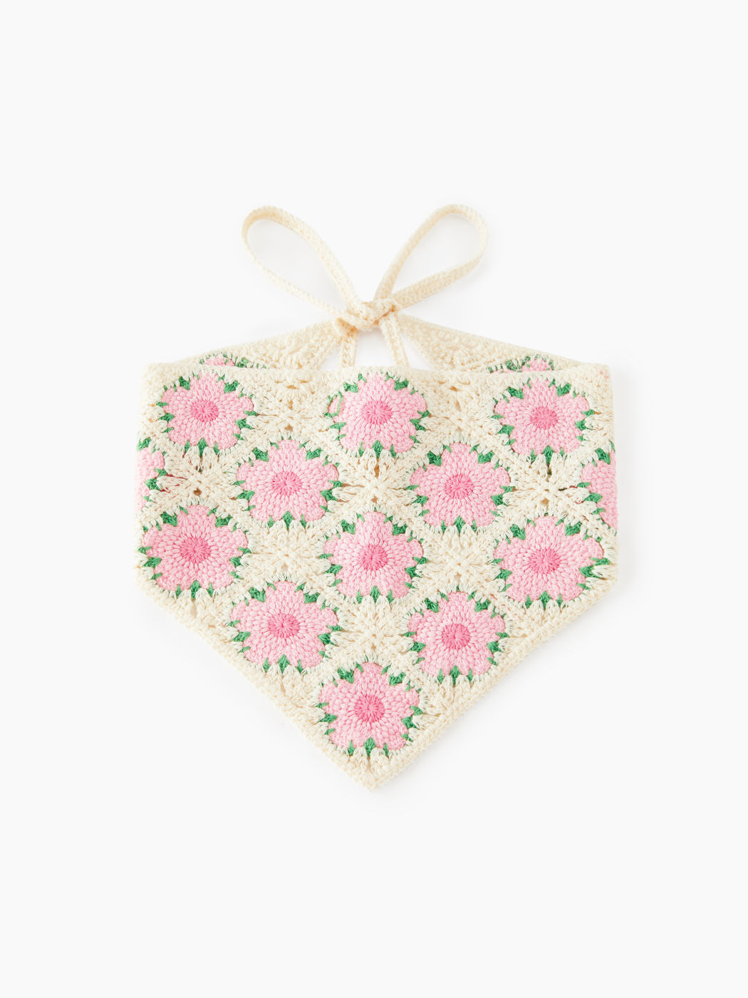 Floral Cotton Headscarf