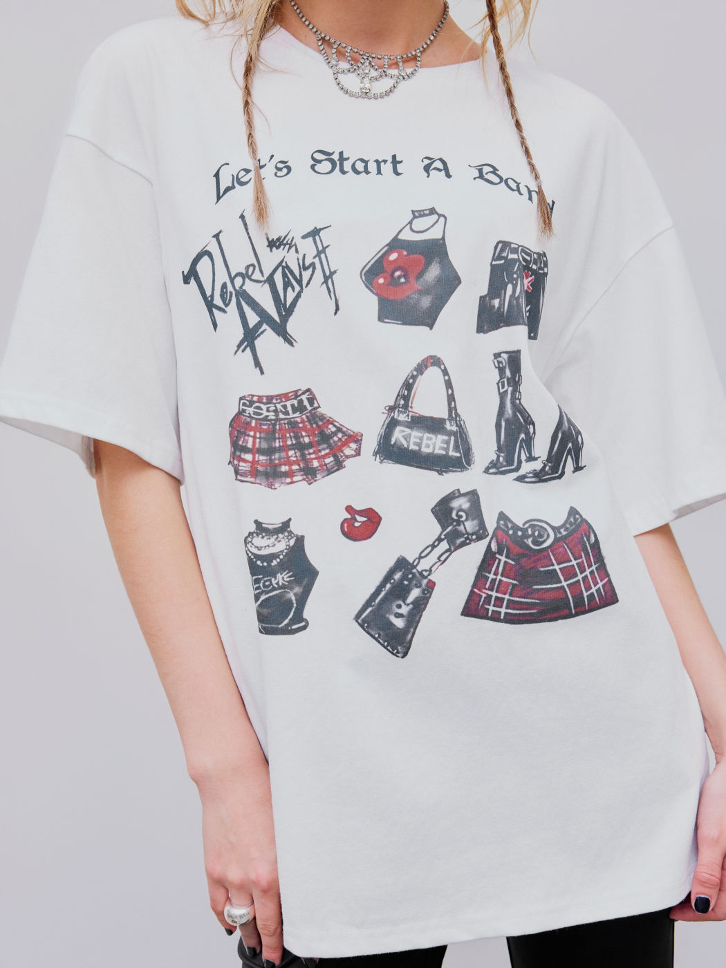 Let's Start A Band Graphic Short Sleeve Tee