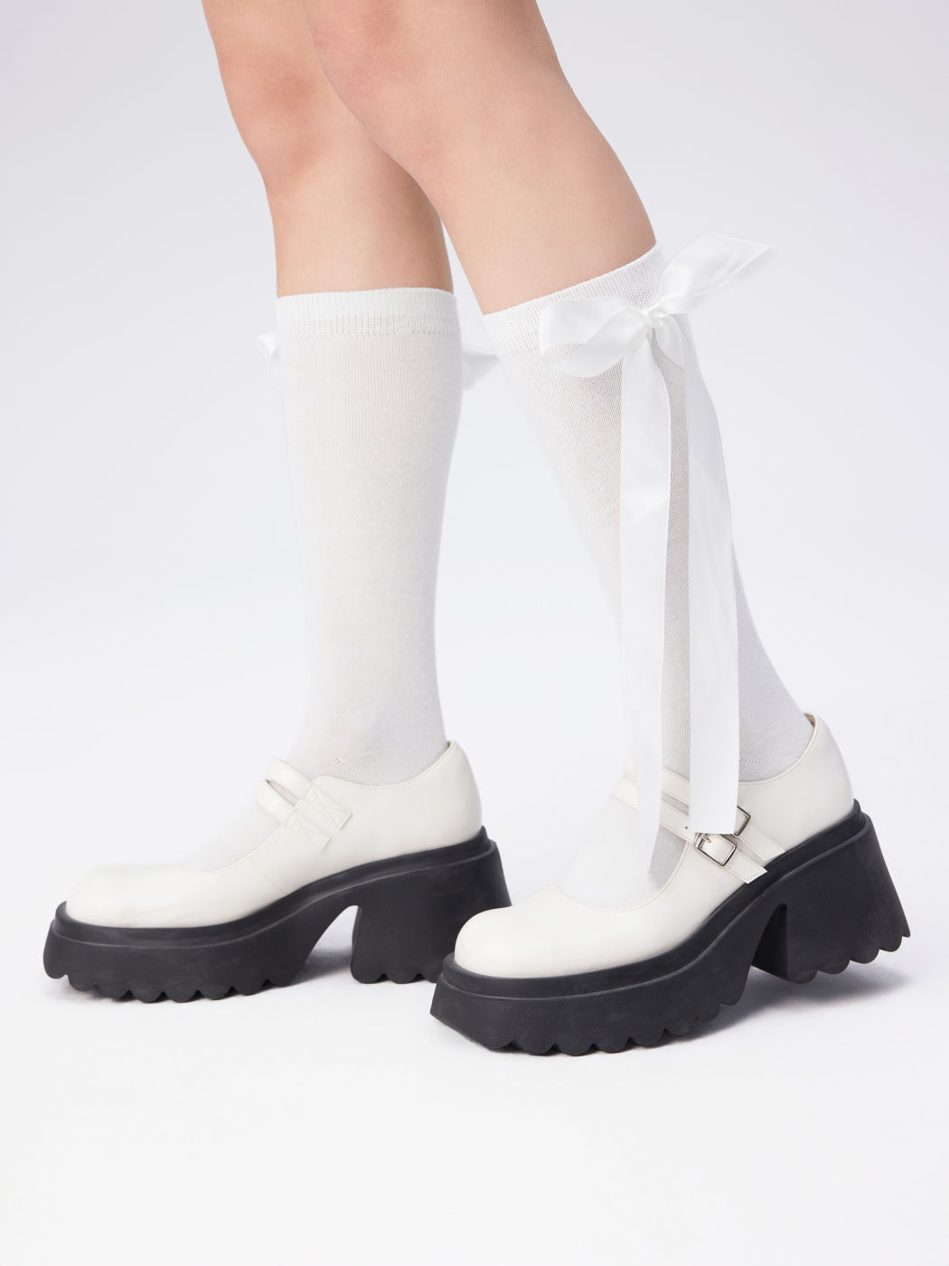  Baumwolle Schleifenbogen Crew Socken
