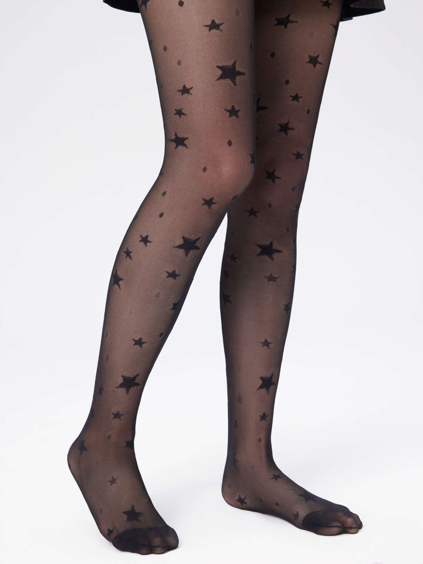 Chinlon Star Decor Tights